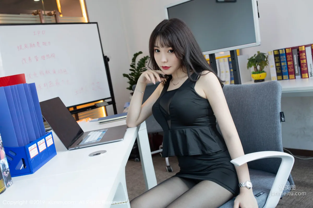Zhizhi Booty Office Theme [XiuRen] No.1757 Photo Set photo 13