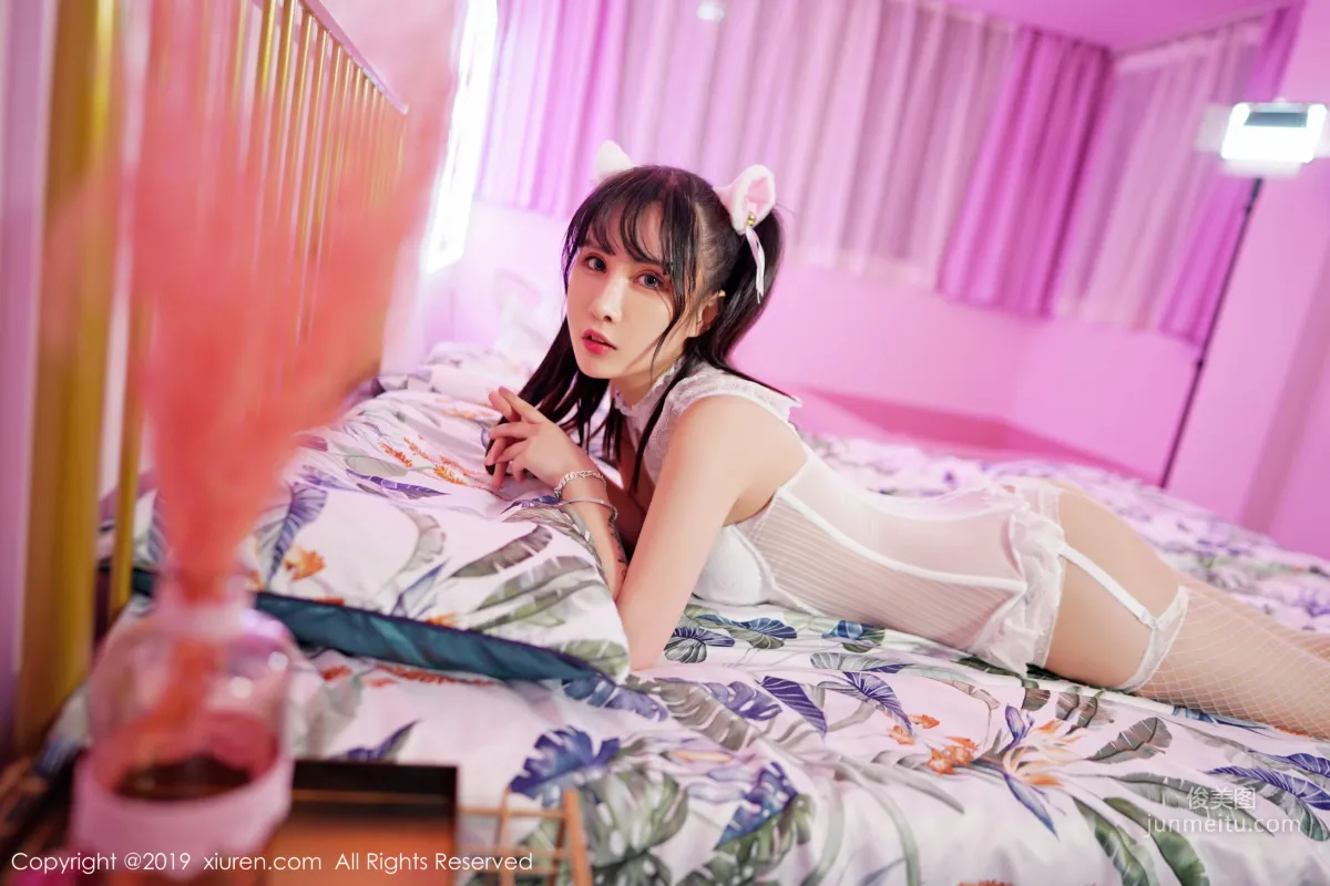 Qiu Shubei "Sexy Mai Shiranui and Cute Cat Ears Series" [XiuRen] No.1798 Photo Set photo 35