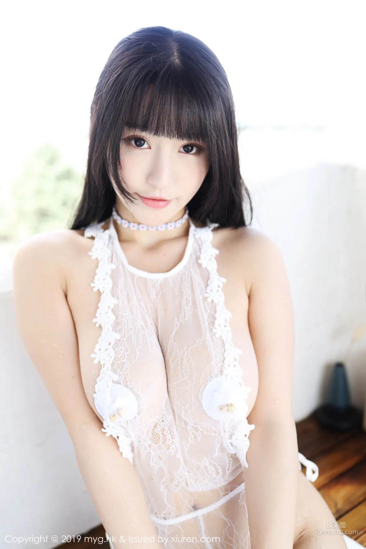 Flower Zhu Keer Sexy Lingerie and Bathtub Series [MyGirl] Vol.409 Photo Set photo 45
