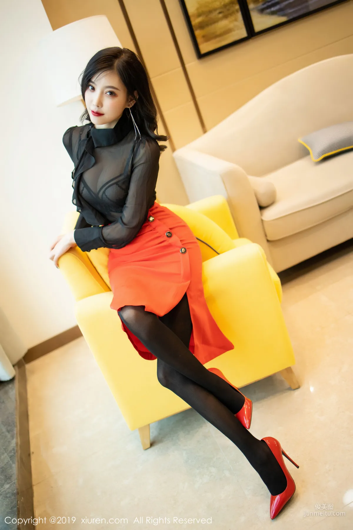 Yang Chenchen sugar, Gorgeous Yet Sexy Lingerie [XiuRen] No.1778 Photo Set photo 2