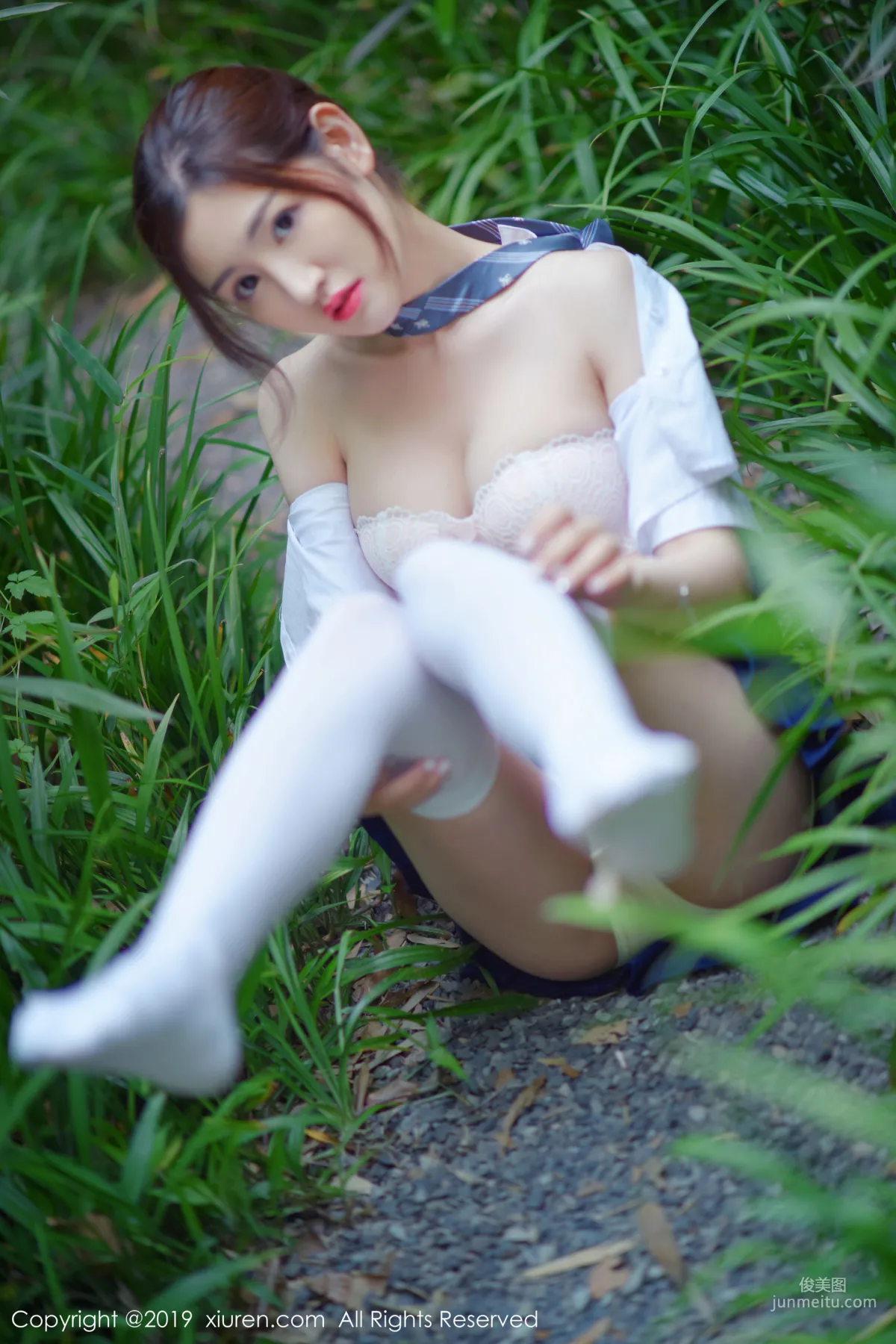 Shen Mengyao, Outdoor Bamboo Forest Shoot [XiuRen] No.1733 Photo Set photo 5
