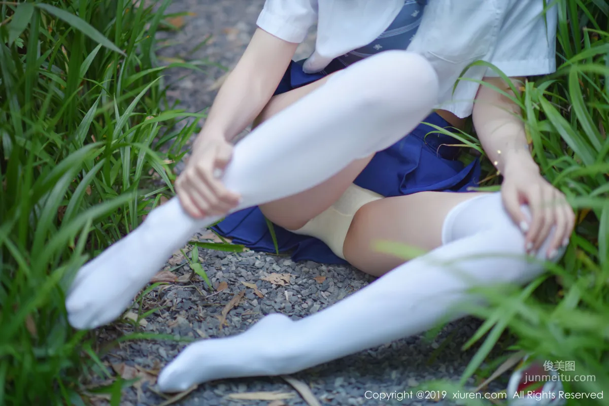 Shen Mengyao, Outdoor Bamboo Forest Shoot [XiuRen] No.1733 Photo Set photo 12