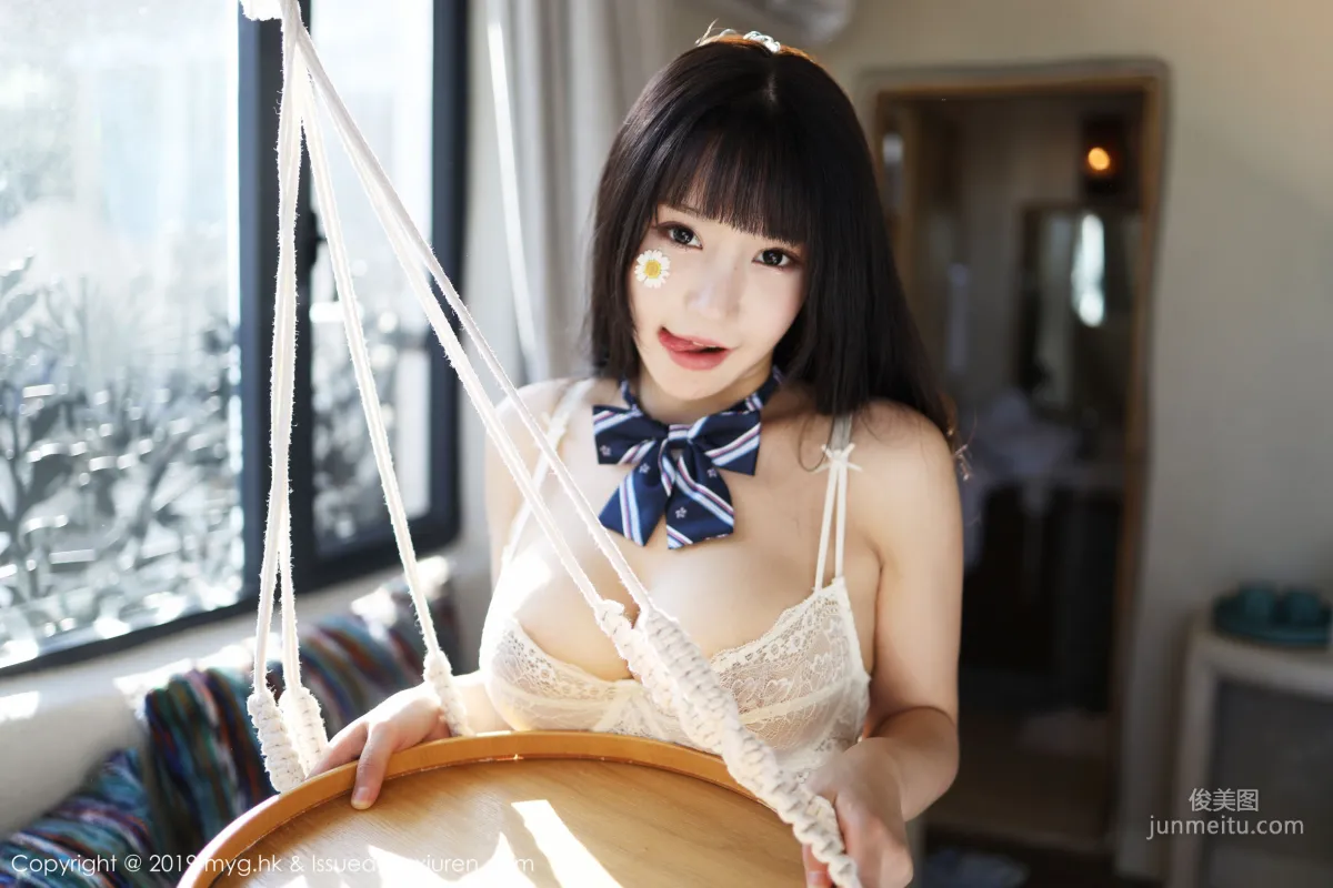 Flower Barbie Keer, Exquisite Hollow-Out Sexy Lingerie and Stockings Series [MyGirl] Vol.403 Photo Set photo 22