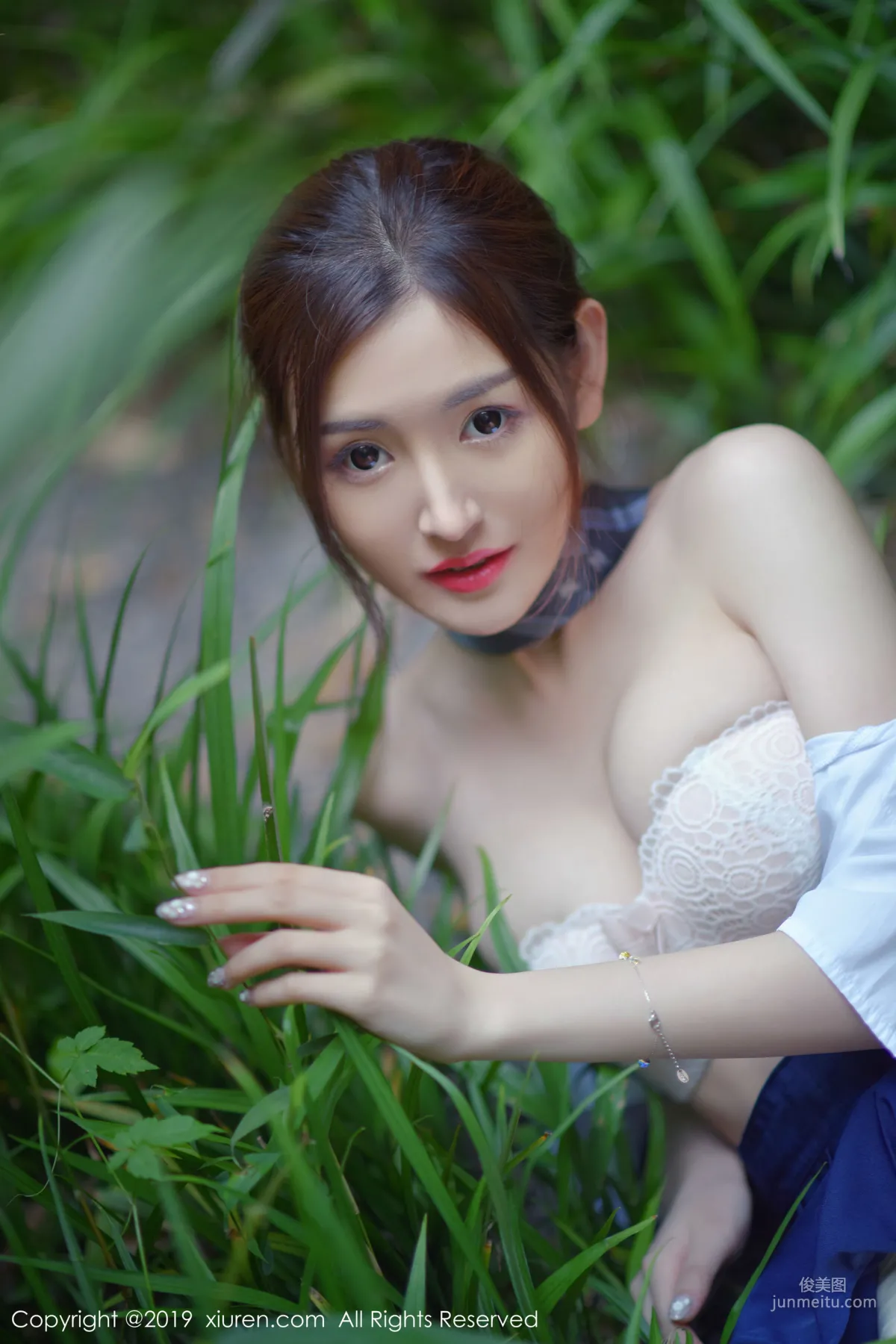 Shen Mengyao, Outdoor Bamboo Forest Shoot [XiuRen] No.1733 Photo Set photo 29