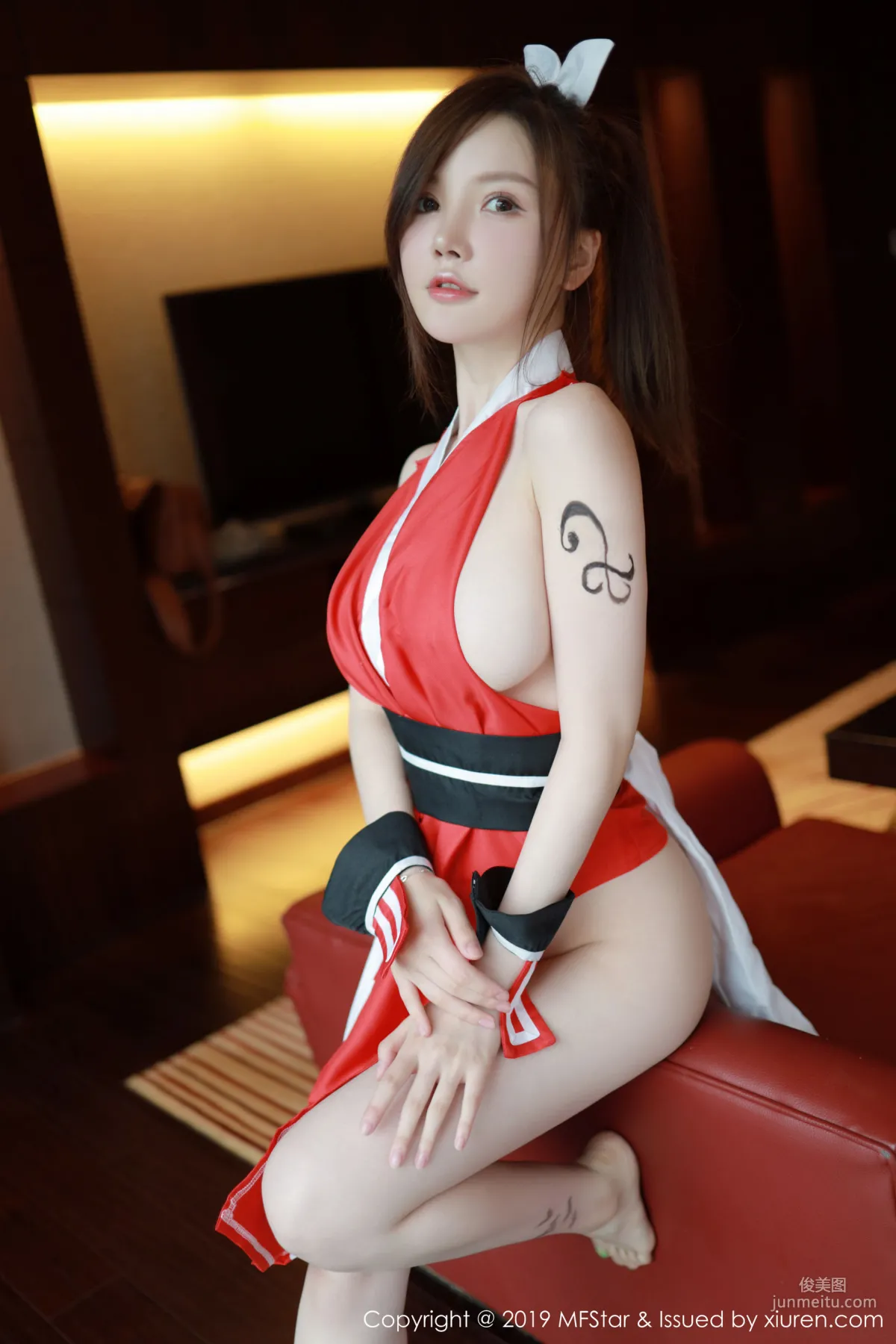 Mini Dameng Meng: MFStar Vol. 216 COS photo 3
