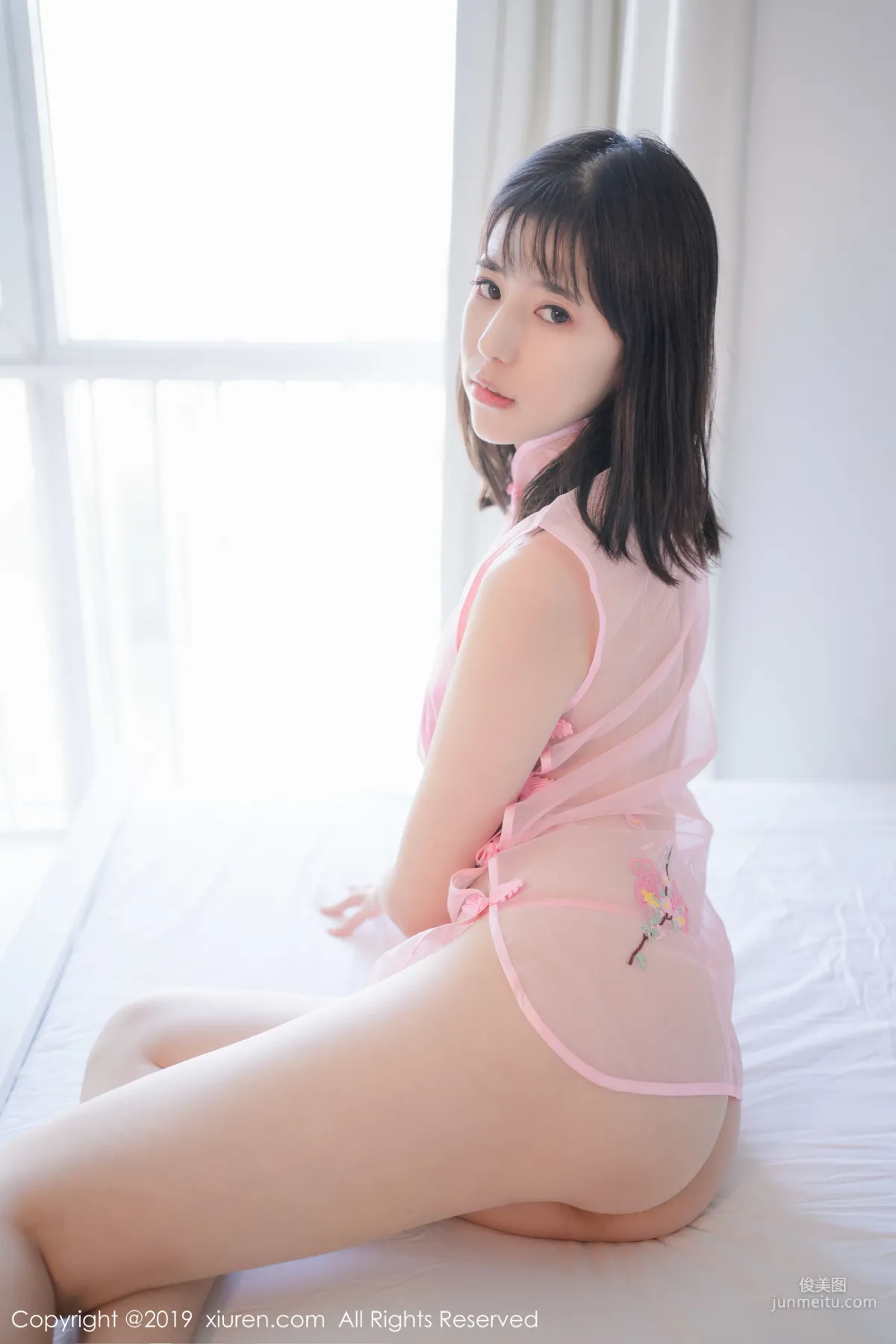 Ai Lili "Sheer Lingerie and Student Uniform Series" [XiuRen] No.1791 Photo Set photo 3