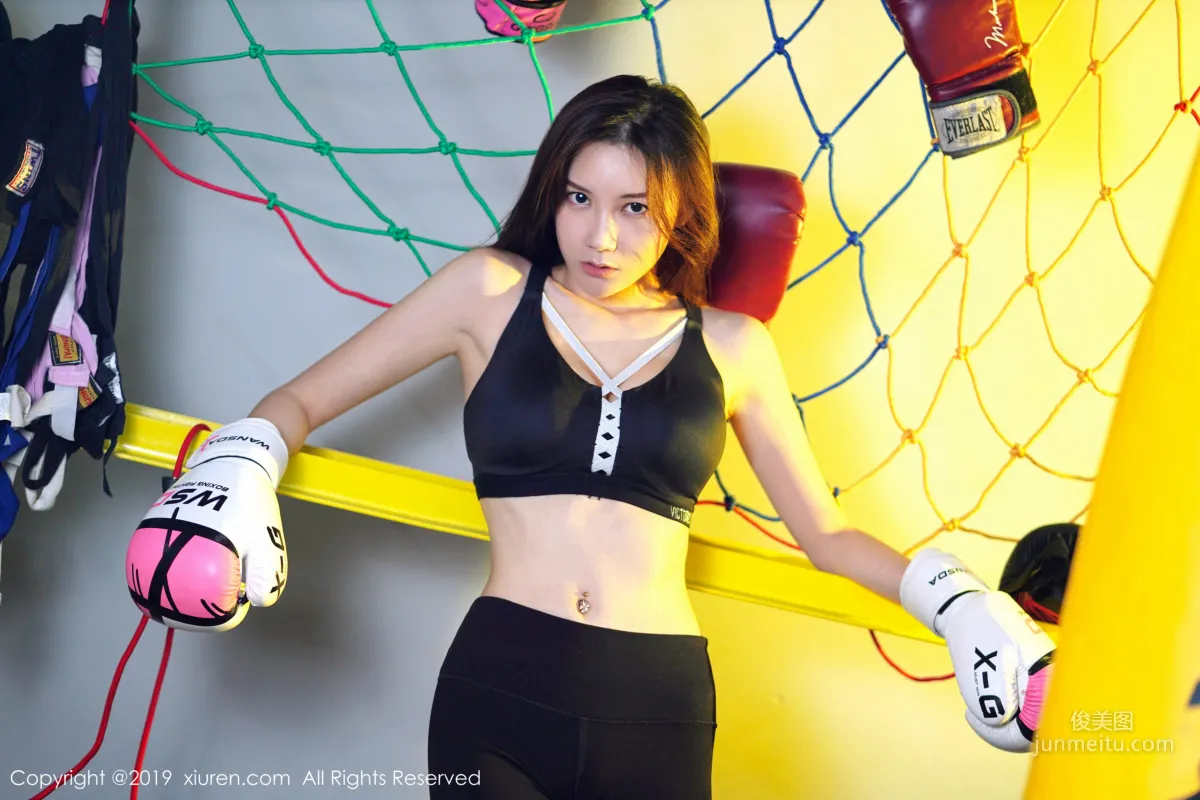 Ai Lier《Indoor Gym Series》 [XiuRen] No.1732 Photo Set photo 15