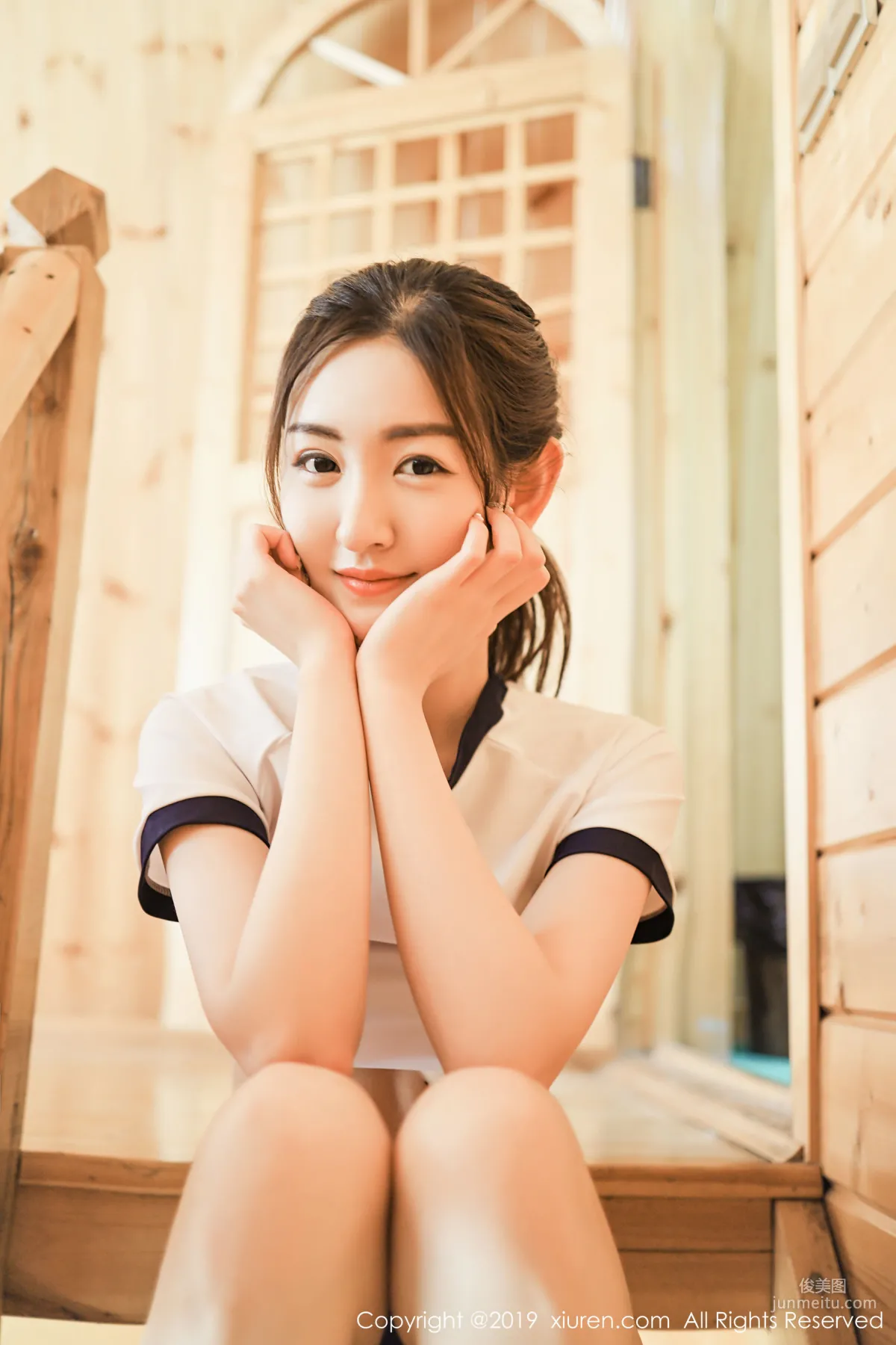 Shen Mengyao, Private Shoot School Swimsuit Series [XiuRen] No.1648 Photo Set photo 37