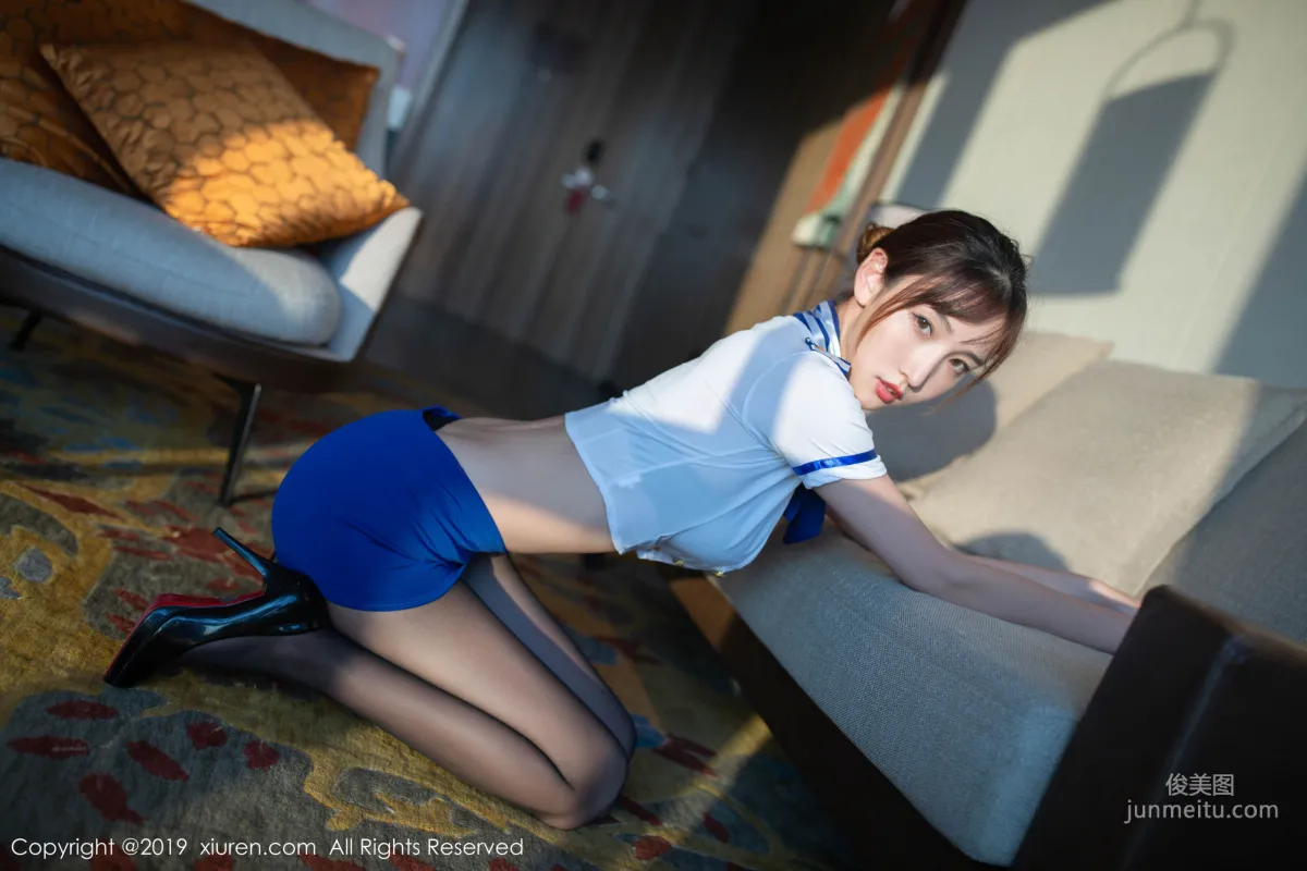 Lu Xuanxuan《Flight Attendant Uniform》 [XiuRen] No.1716 Photo Set photo 12
