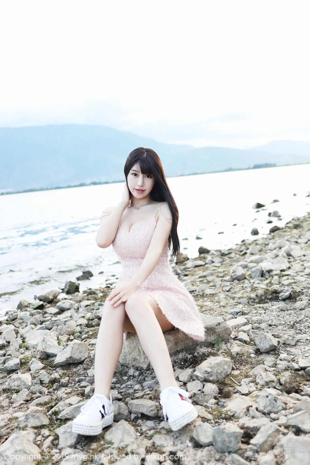 Flower Barbie Keer, Exquisite Hollow-Out Sexy Lingerie and Stockings Series [MyGirl] Vol.403 Photo Set photo 10
