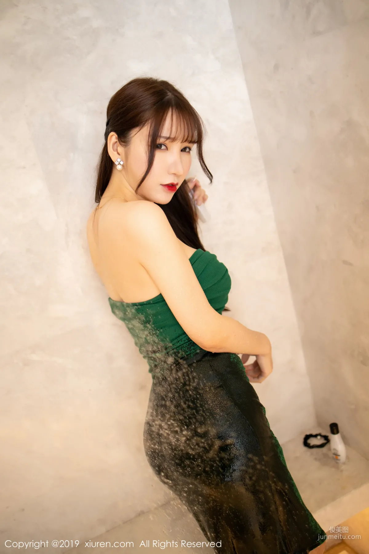 Zhou Yuxi Sandy, Dripping Wet Private Shoot Charm, [XiuRen] No.1703 Photo Set photo 21