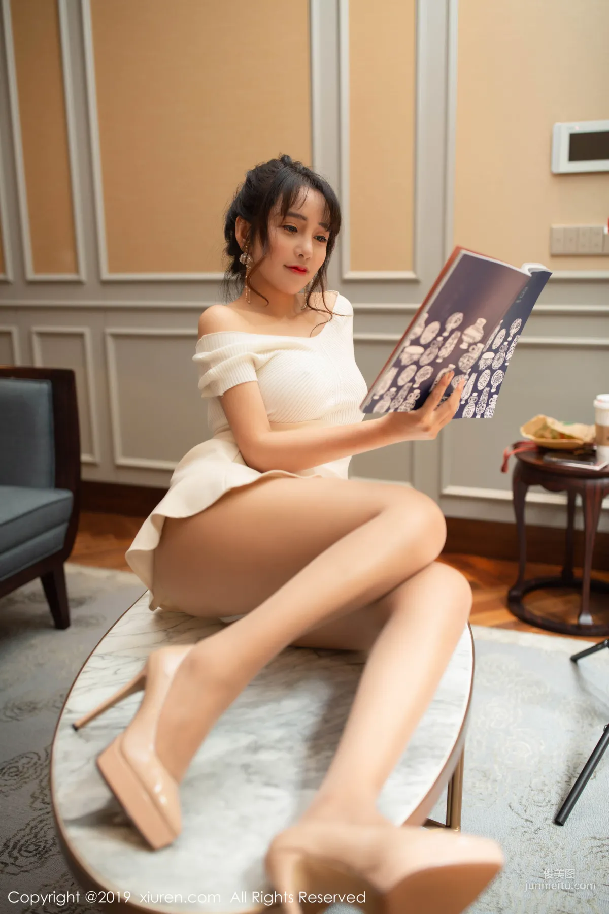 Tao Xile_lele, White Lingerie and Curvy Body [XiuRen] No.1753 Photo Set photo 25