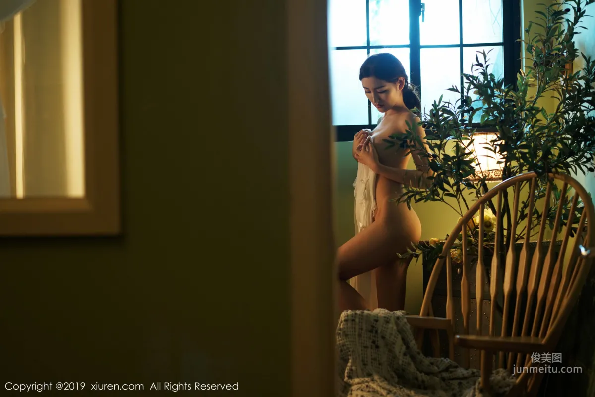 Shen Mengyao, Warm Light Private Shoot, Graceful Body Fully Showing Charm [XiuRen] No.1769 Photo Set photo 14