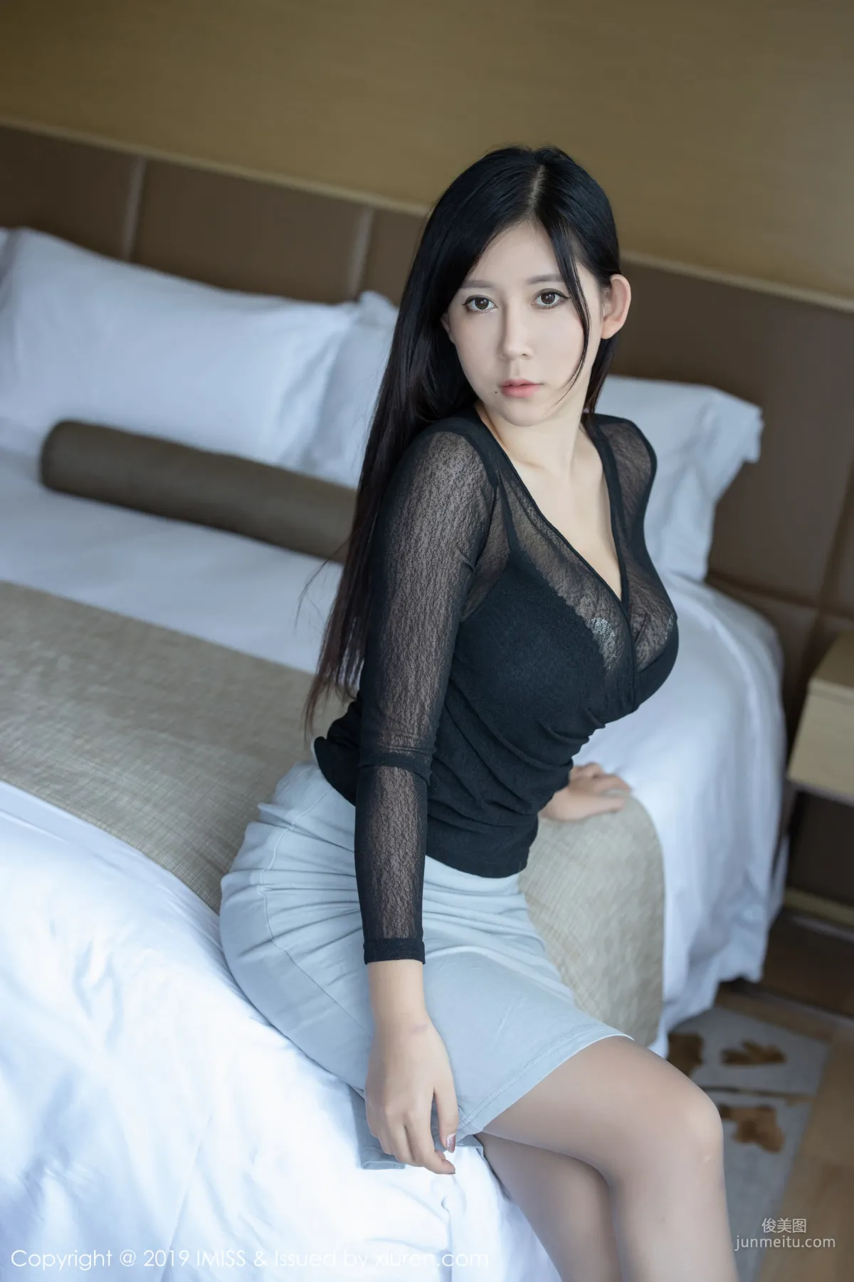 nova Li Ya, Hazy Stockings and Sexy Lingerie [IMISS] Vol.389 Photo Set photo 6