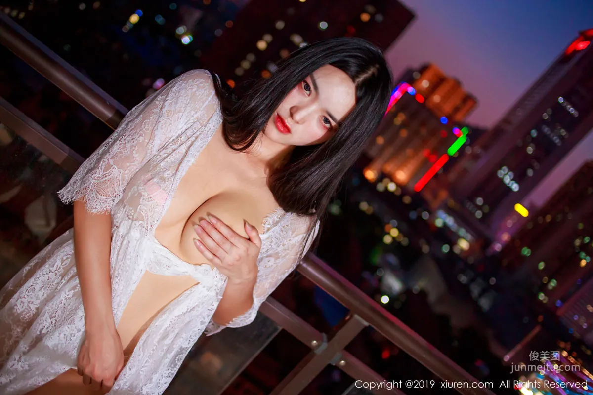 Jin Jingxi "The Exquisite Sexiness of Hollow Out Lingerie" [XiuRen] No.1715 Photo Set photo 6