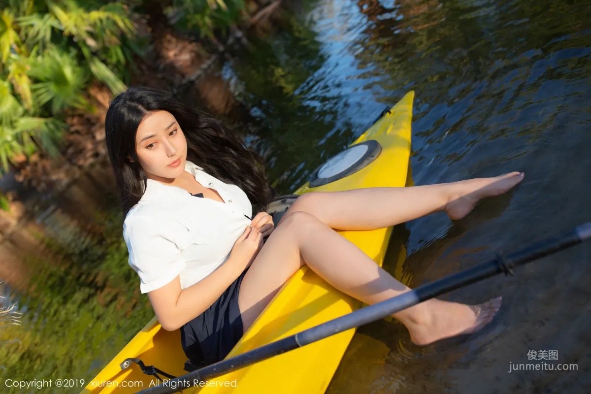 Ma Luna, Outdoor Kayaking Theme Series [XiuRen] No.1719 Photo Set photo 19