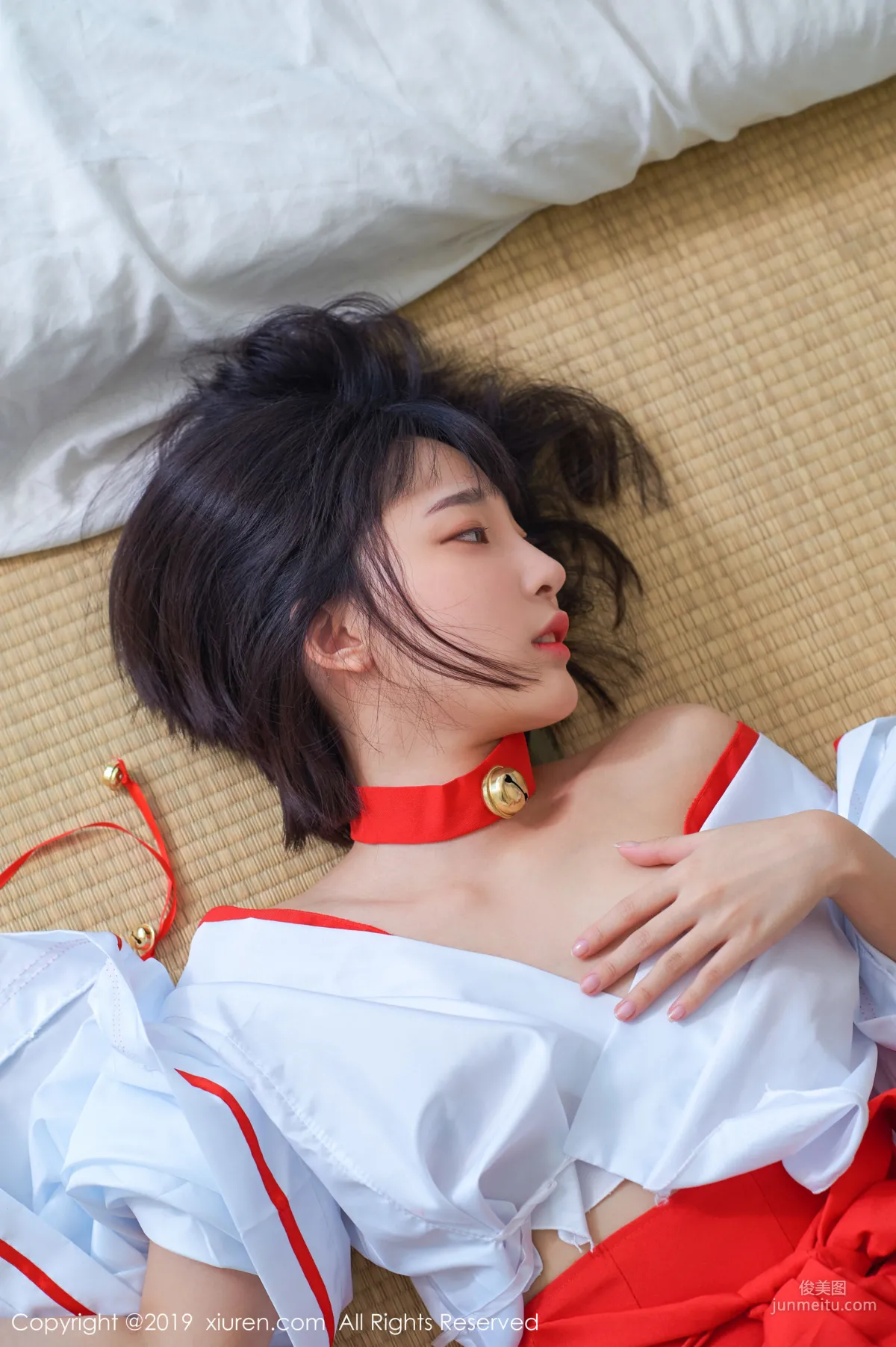 Model Qingqing, Fresh Yet Sexy Private Shoot Charm, [XiuRen] No.1702, Photo Set photo 34