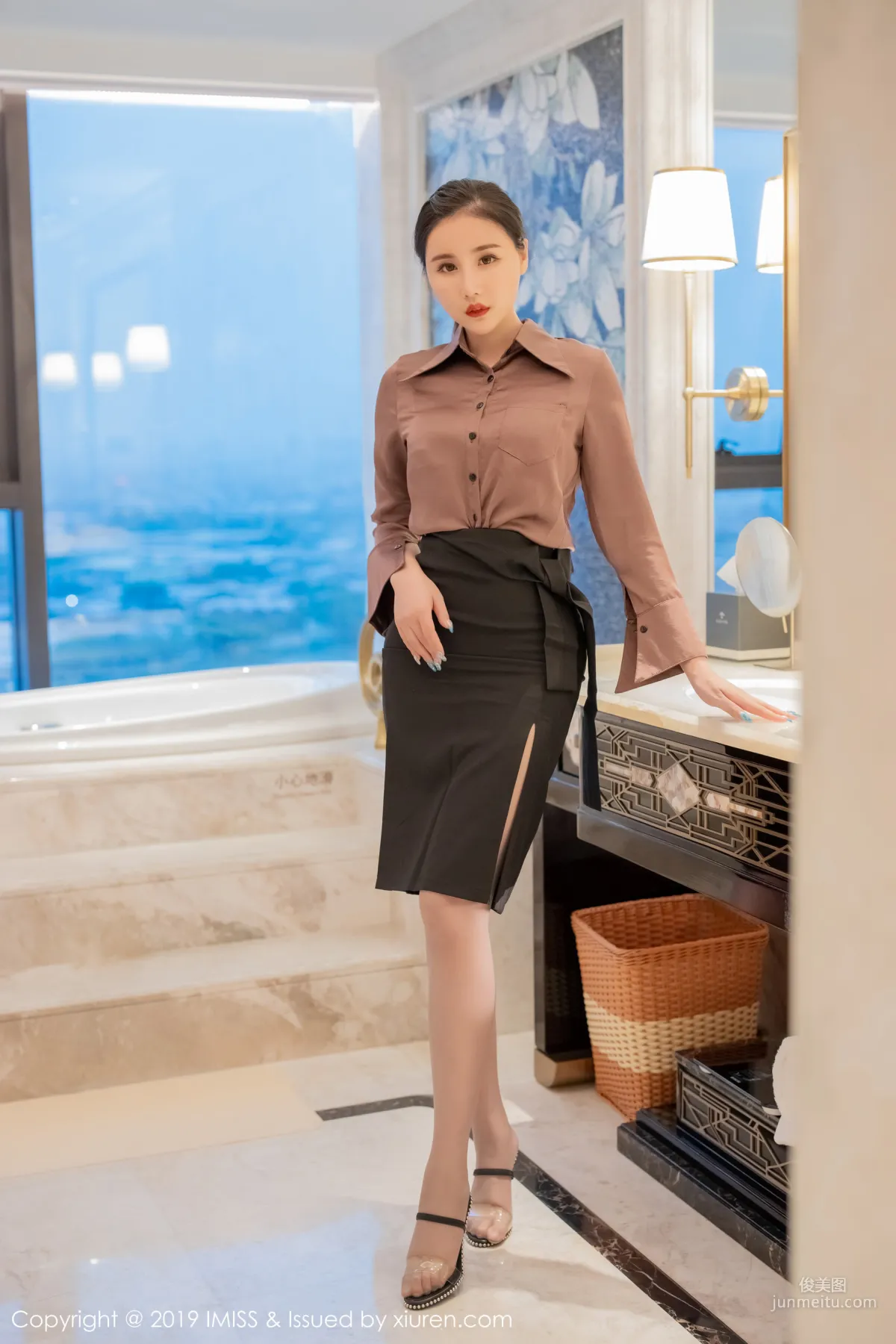Zhang Jingya miya "Beauty Whose Skin Is Whiter Than Snow" [IMISS] Vol.380 Photo Set photo 31