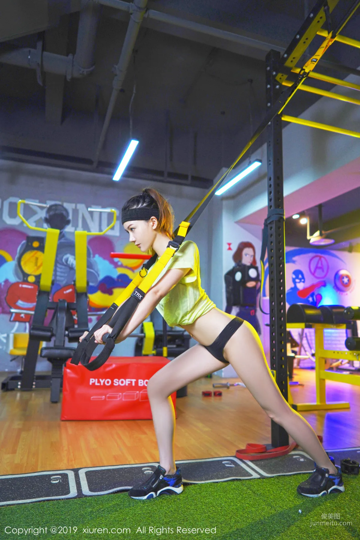Ai Lier《Indoor Gym Series》 [XiuRen] No.1732 Photo Set photo 36