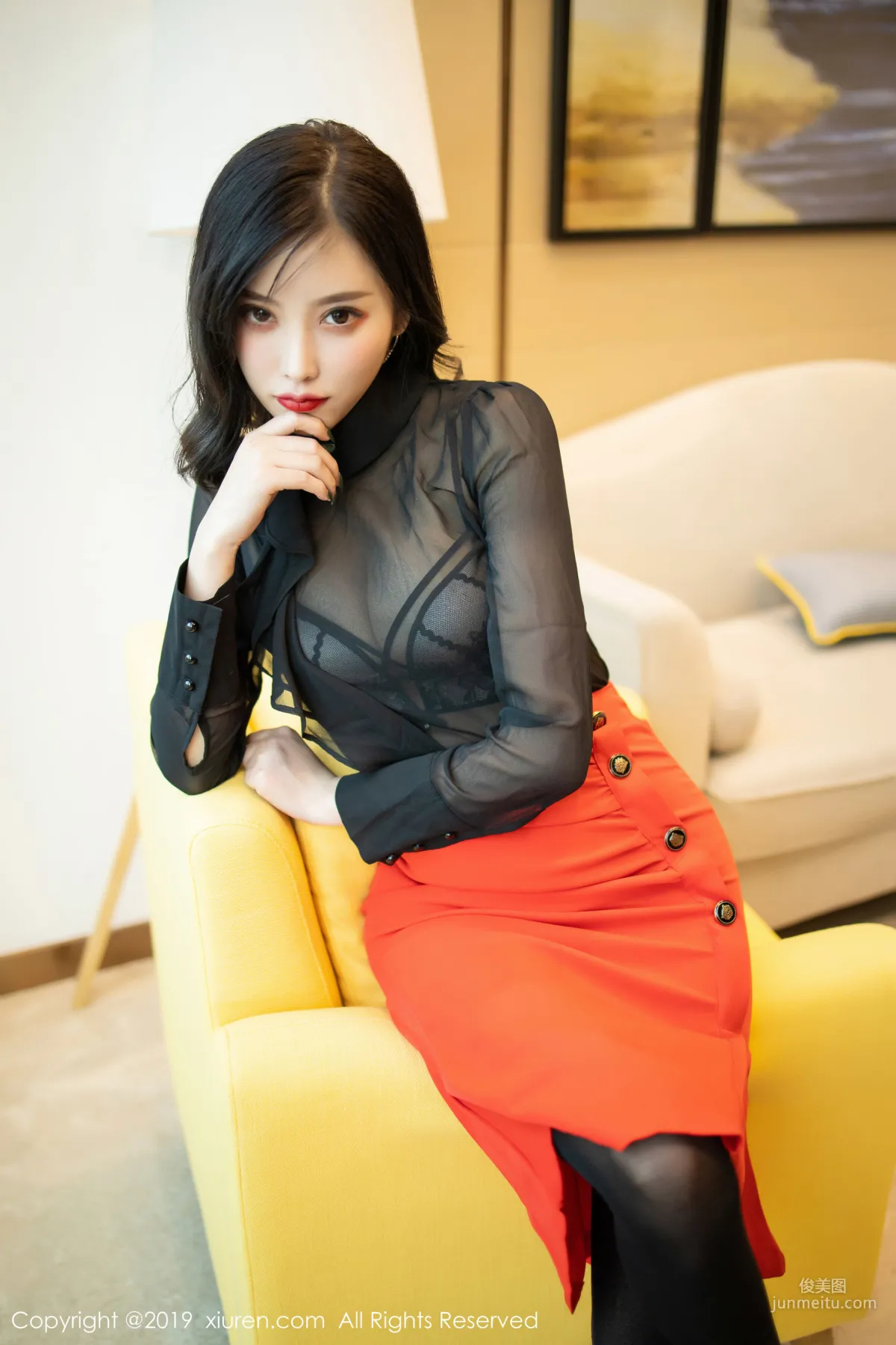 Yang Chenchen sugar, Gorgeous Yet Sexy Lingerie [XiuRen] No.1778 Photo Set photo 67