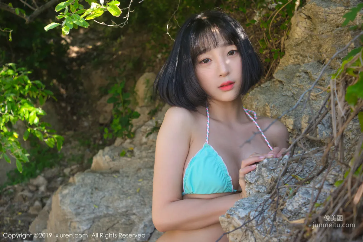 Model Qingqing, Private Shoot Charm, Plus Mask Charm Series, [XiuRen] No.1734 Photo Set photo 49