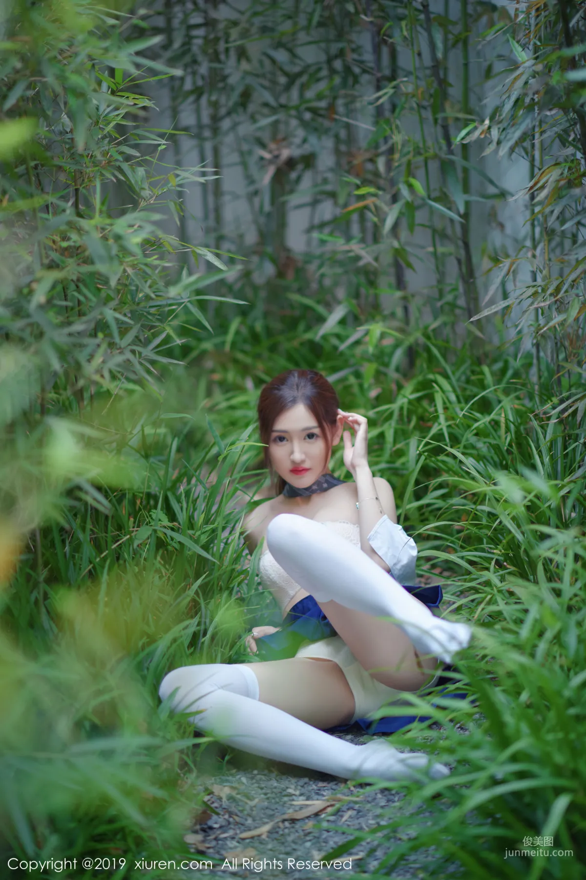 Shen Mengyao, Outdoor Bamboo Forest Shoot [XiuRen] No.1733 Photo Set photo 27