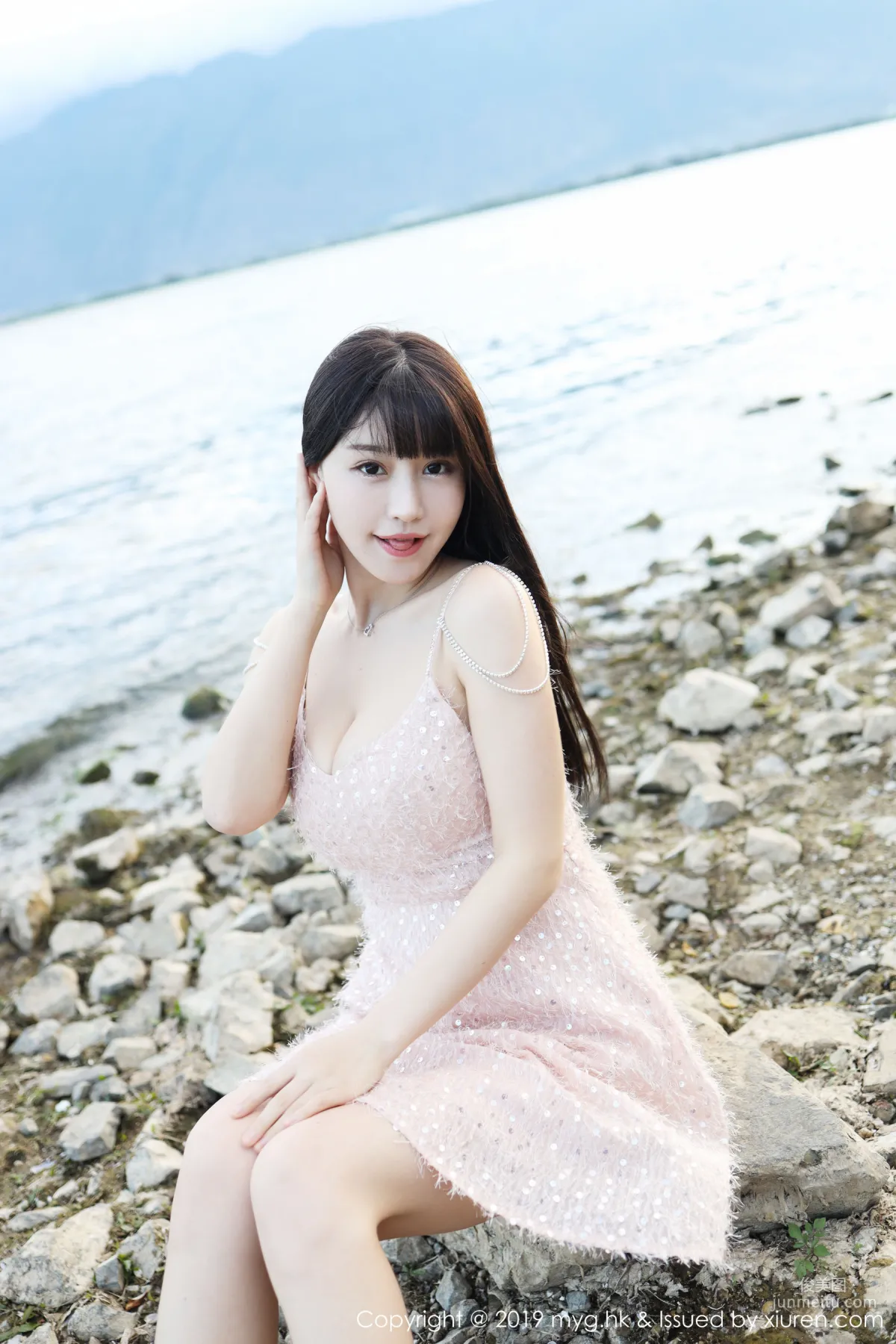 Flower Barbie Keer, Exquisite Hollow-Out Sexy Lingerie and Stockings Series [MyGirl] Vol.403 Photo Set photo 11