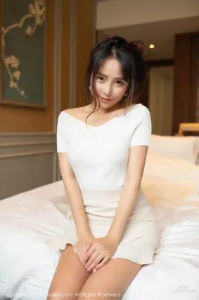 陶喜樂_lele《白色内衣凹凸嬌軀》 [秀人XIUREN] No.1753 寫真集