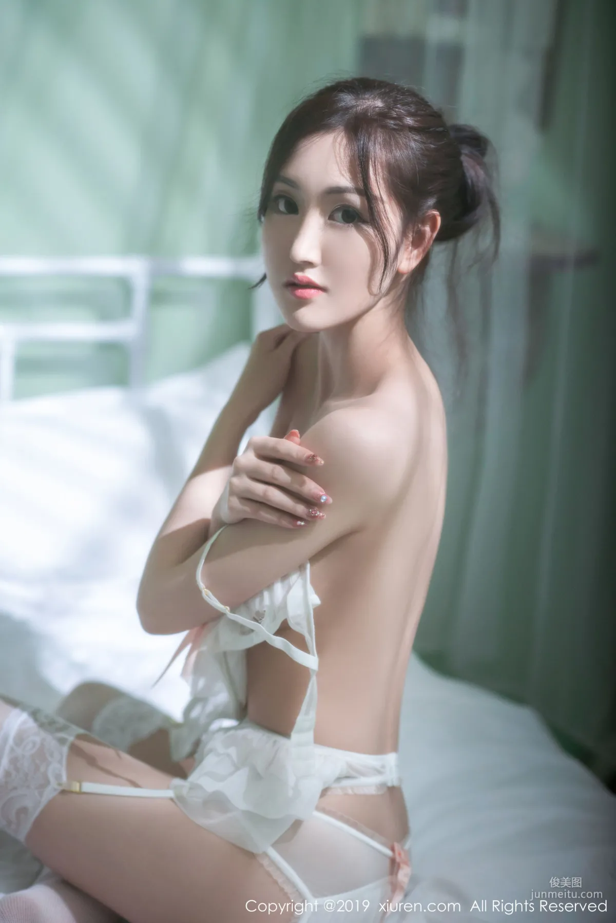 Shen Mengyao Lace Lingerie and Light and Shadow [XiuRen] No.1693 Photo Set photo 18