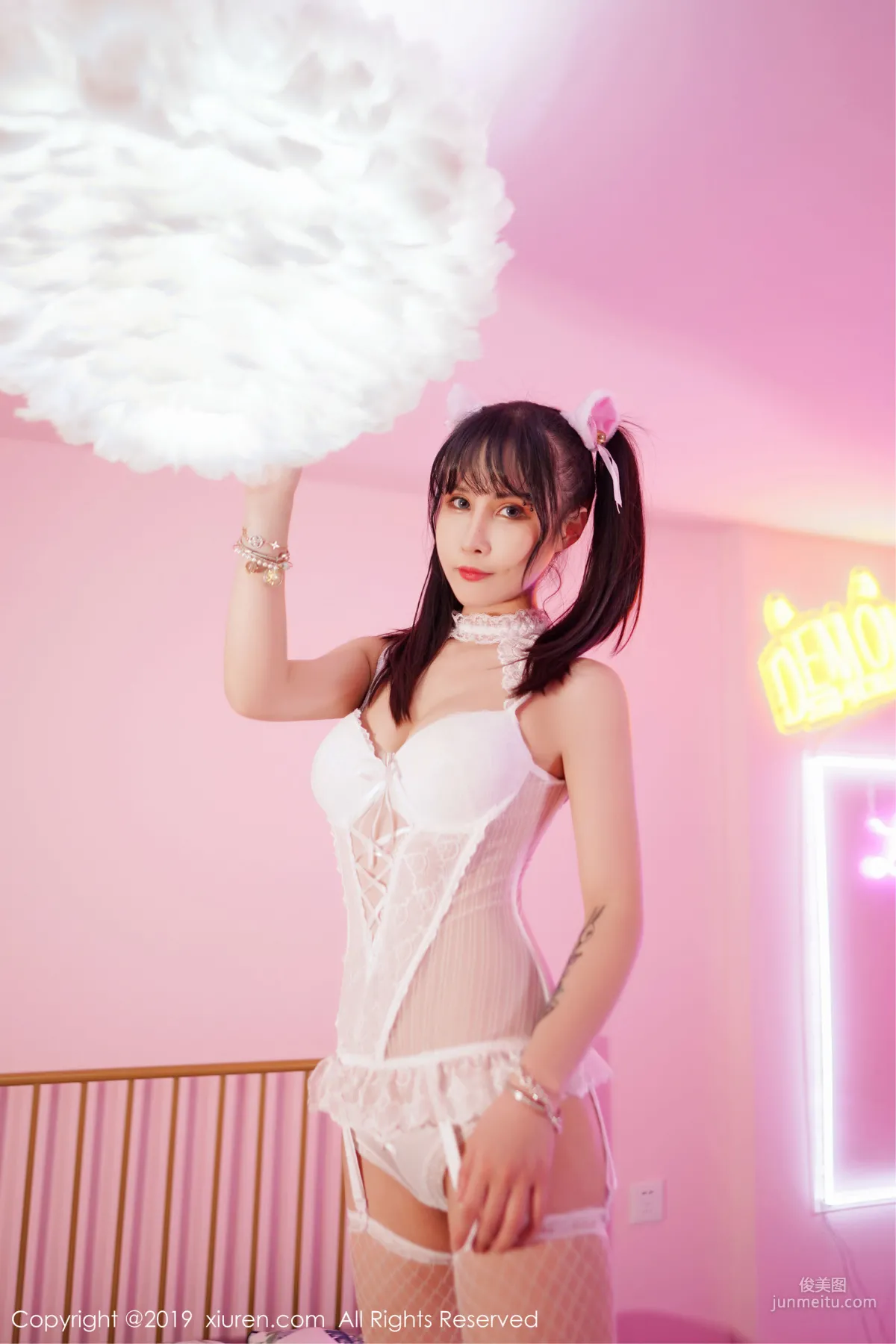 Qiu Shubei "Sexy Mai Shiranui and Cute Cat Ears Series" [XiuRen] No.1798 Photo Set photo 32