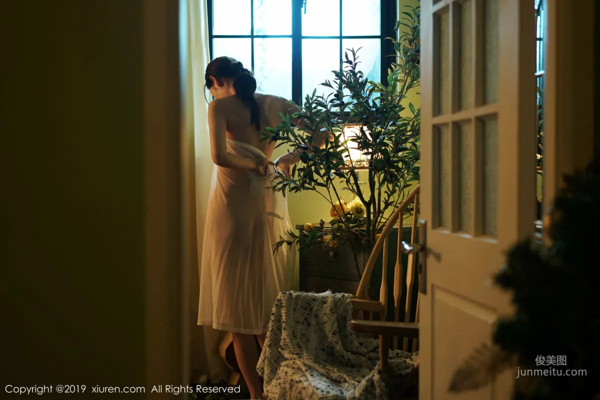 Shen Mengyao, Warm Light Private Shoot, Graceful Body Fully Showing Charm [XiuRen] No.1769 Photo Set photo 23