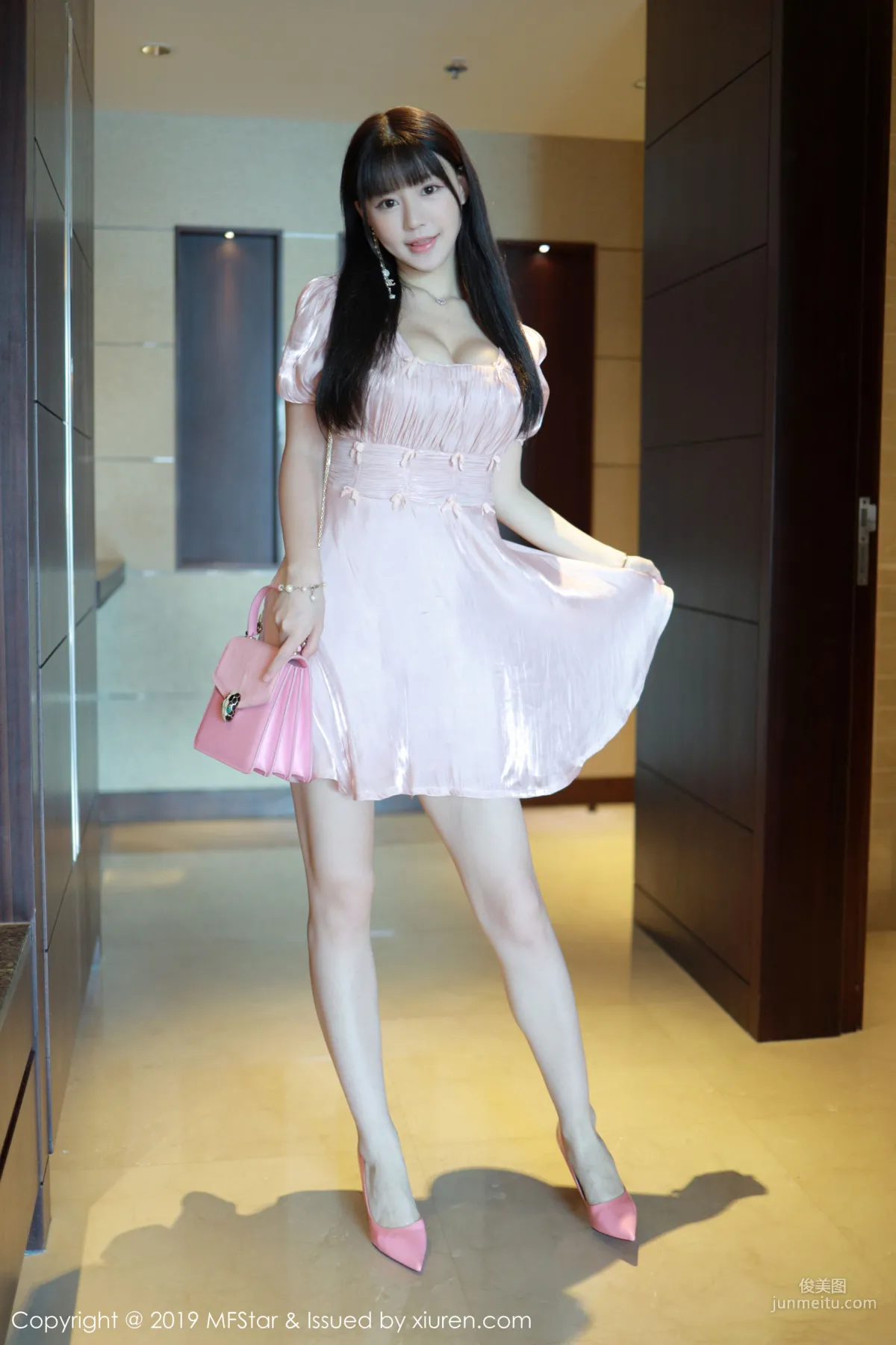 Flower Barbie Keer From Beginner to Indoor Private Shoot Charm [MFStar] Vol.217 Photo Set photo 16