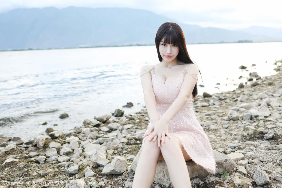 Flower Barbie Keer, Exquisite Hollow-Out Sexy Lingerie and Stockings Series [MyGirl] Vol.403 Photo Set photo 7