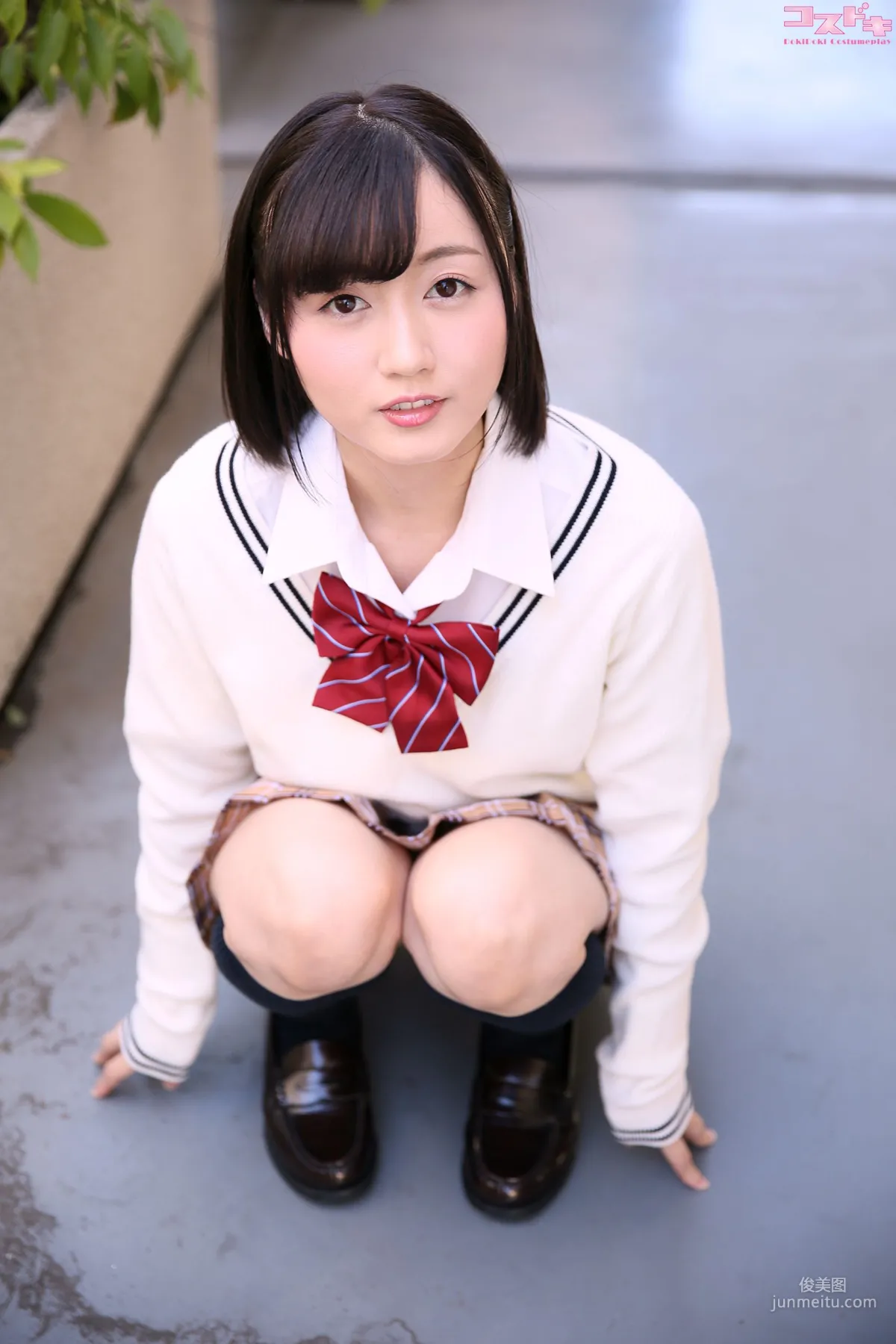 [Cosdoki] 桃井さくら momoisakura_pic_seifuku1 寫真集 5