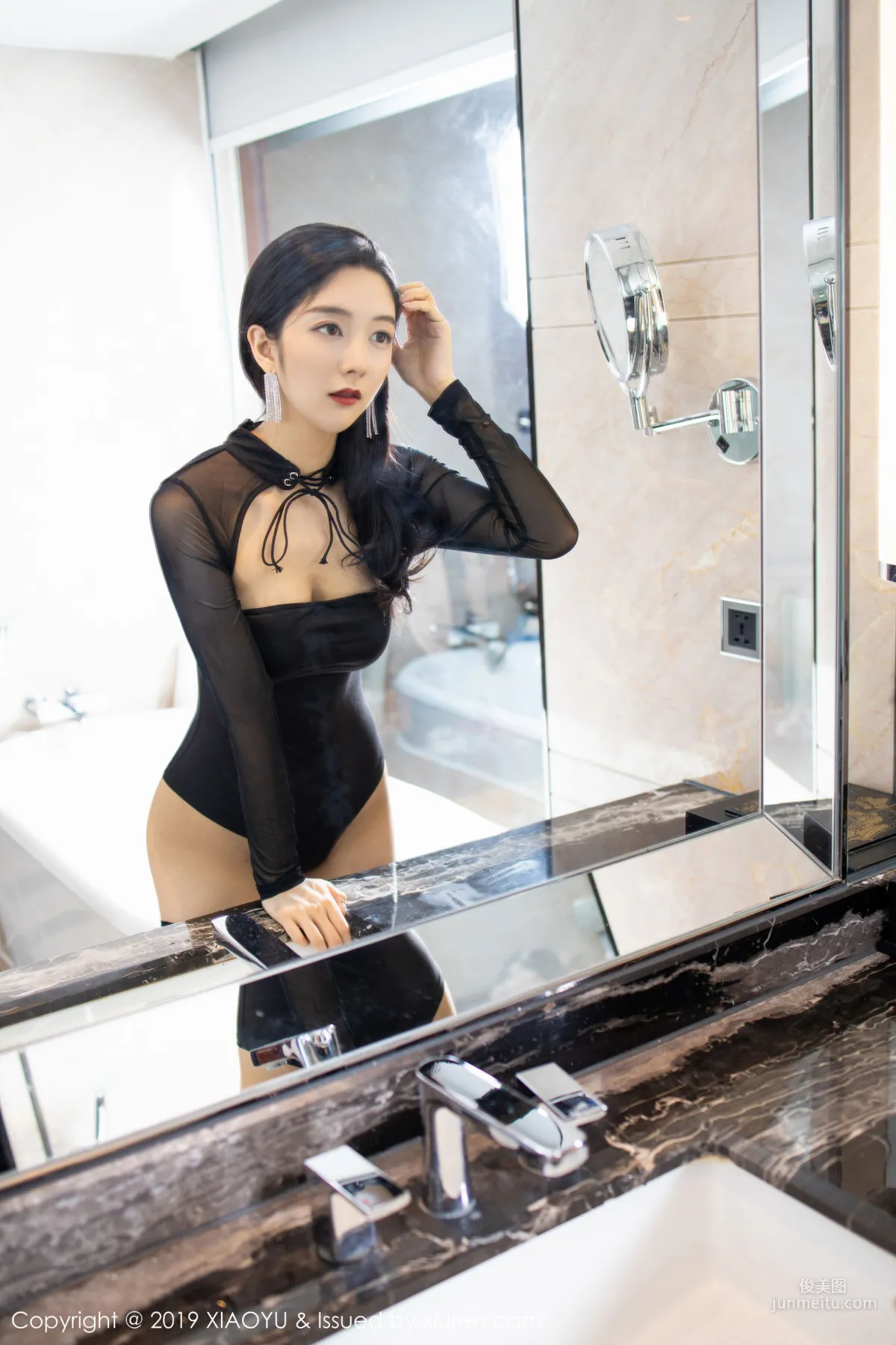 Angela Xiao Reba Black Temptation [XIAOYU] Vol.167 Photo Set photo 11