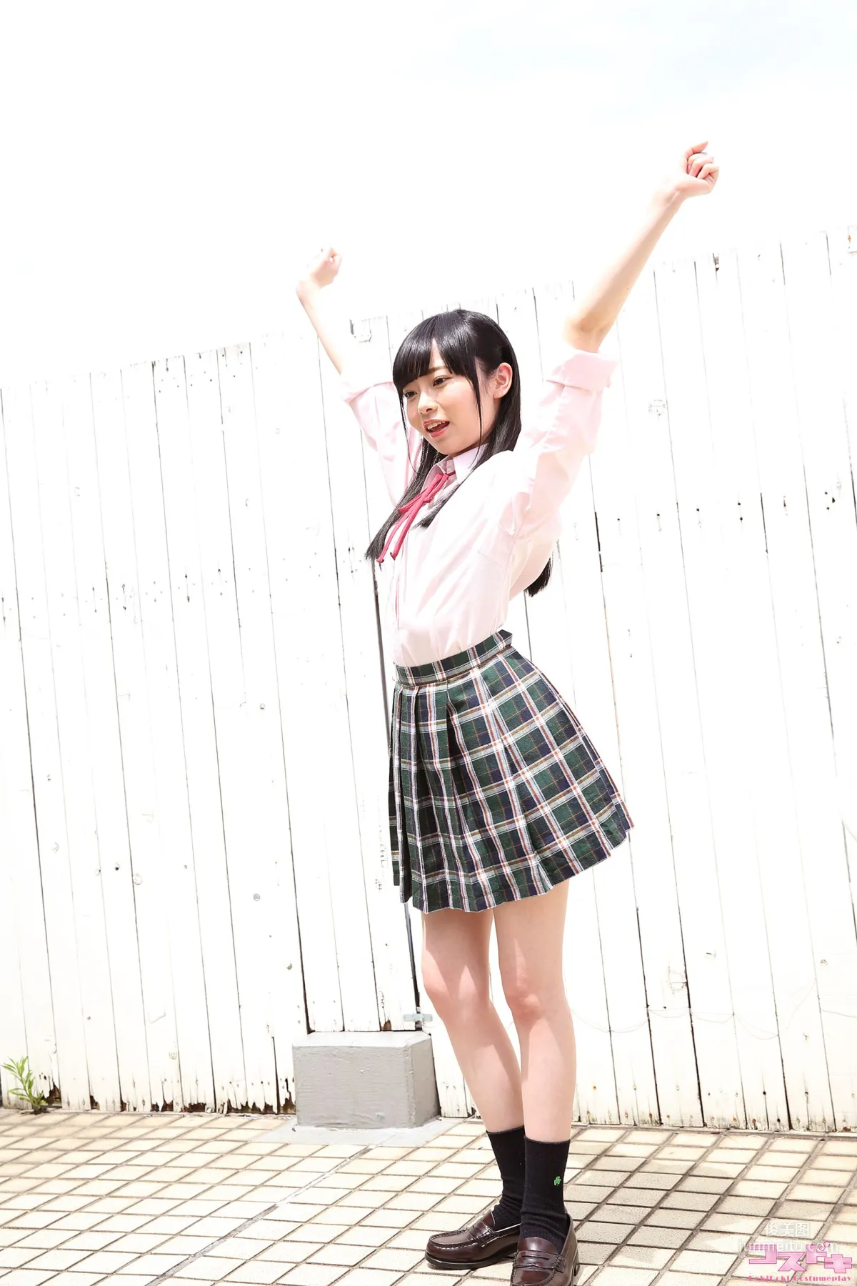 [Cosdoki] Tae Kurumi 胡桃たえ kurumitae_pic_seifuku1+2 寫真集 6