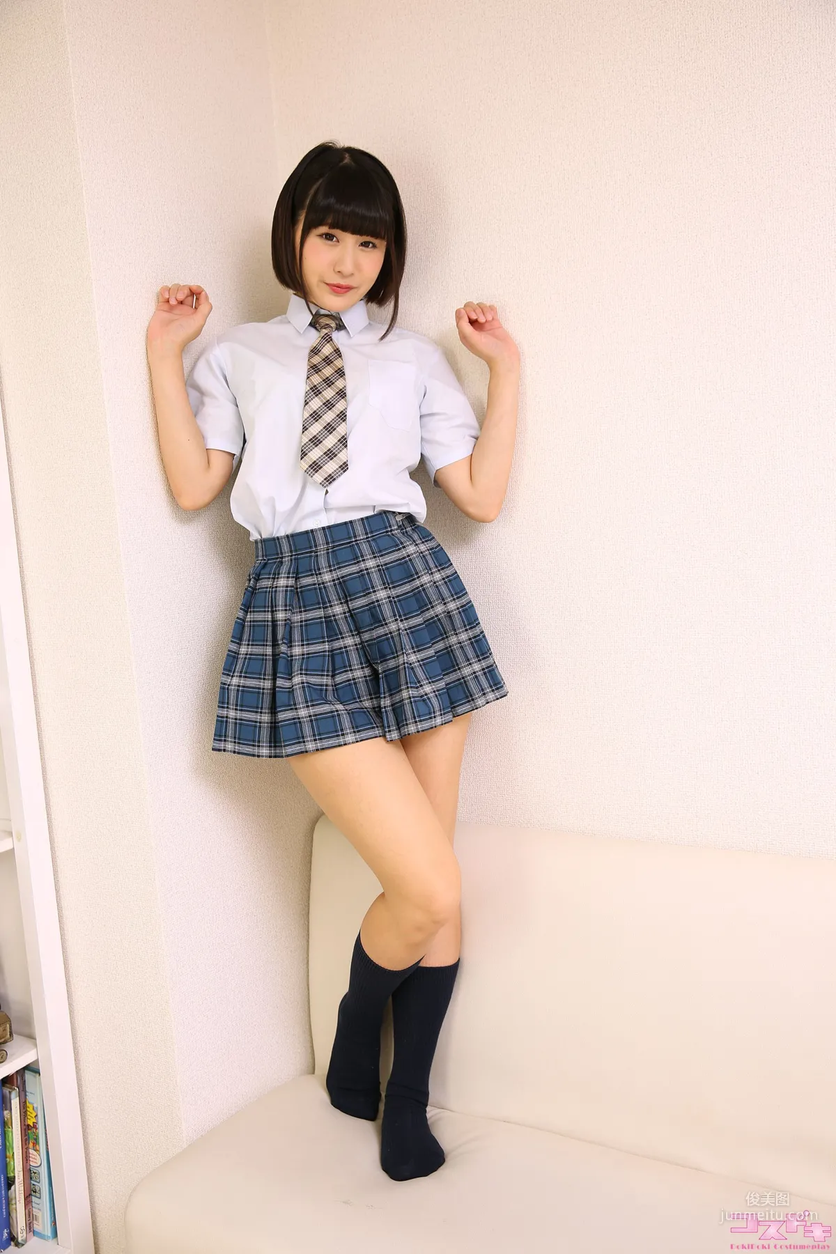 [Cosdoki] Kou Asumi 小泉まり/明海こう asumikou_pic_seifuku1 寫真集 26