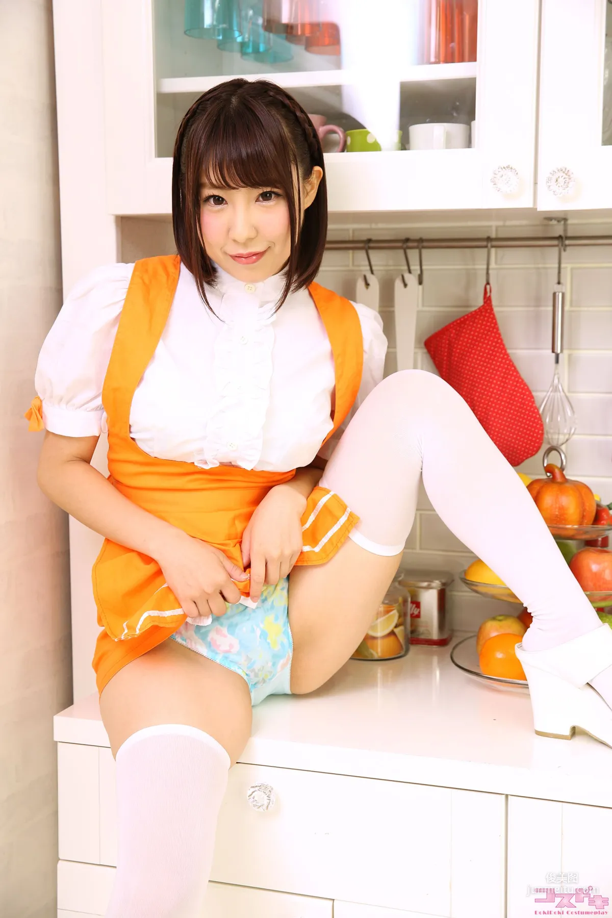 [Cosdoki] 森はるら Mori Harura moriharura_pic_maid1 寫真集 12