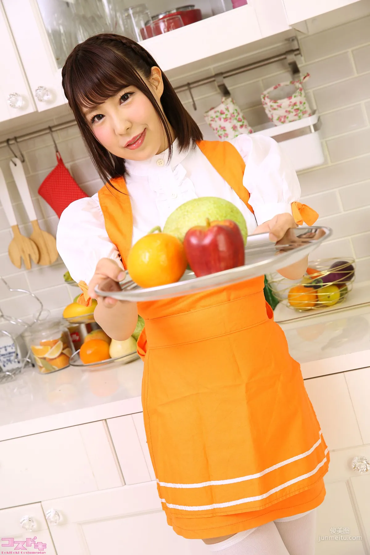 [Cosdoki] 森はるら Mori Harura moriharura_pic_maid1 寫真集 28