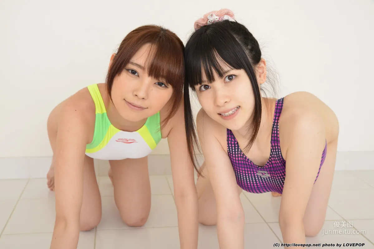 [LOVEPOP] 夏海いく&青山佑香 Photoset 23 寫真集 36