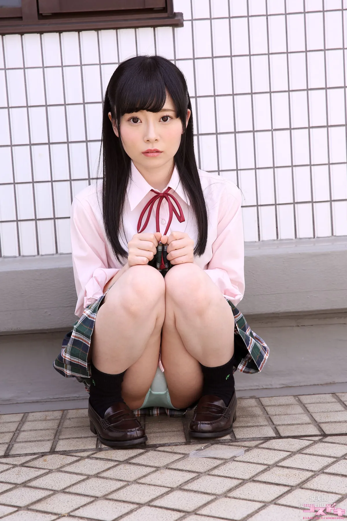 [Cosdoki] Tae Kurumi 胡桃たえ kurumitae_pic_seifuku1+2 寫真集 37