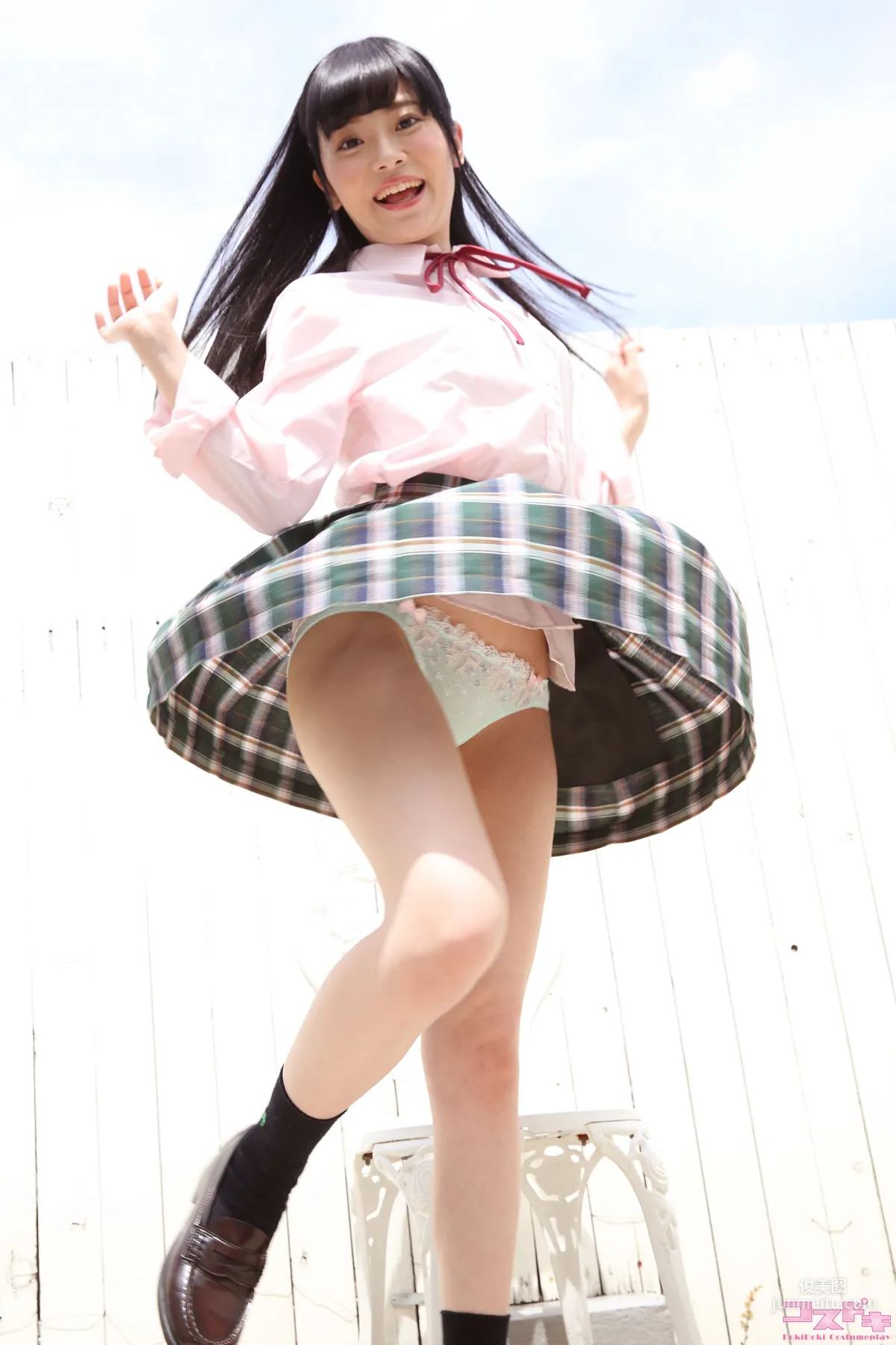 [Cosdoki] Tae Kurumi 胡桃たえ kurumitae_pic_seifuku1+2 寫真集 26
