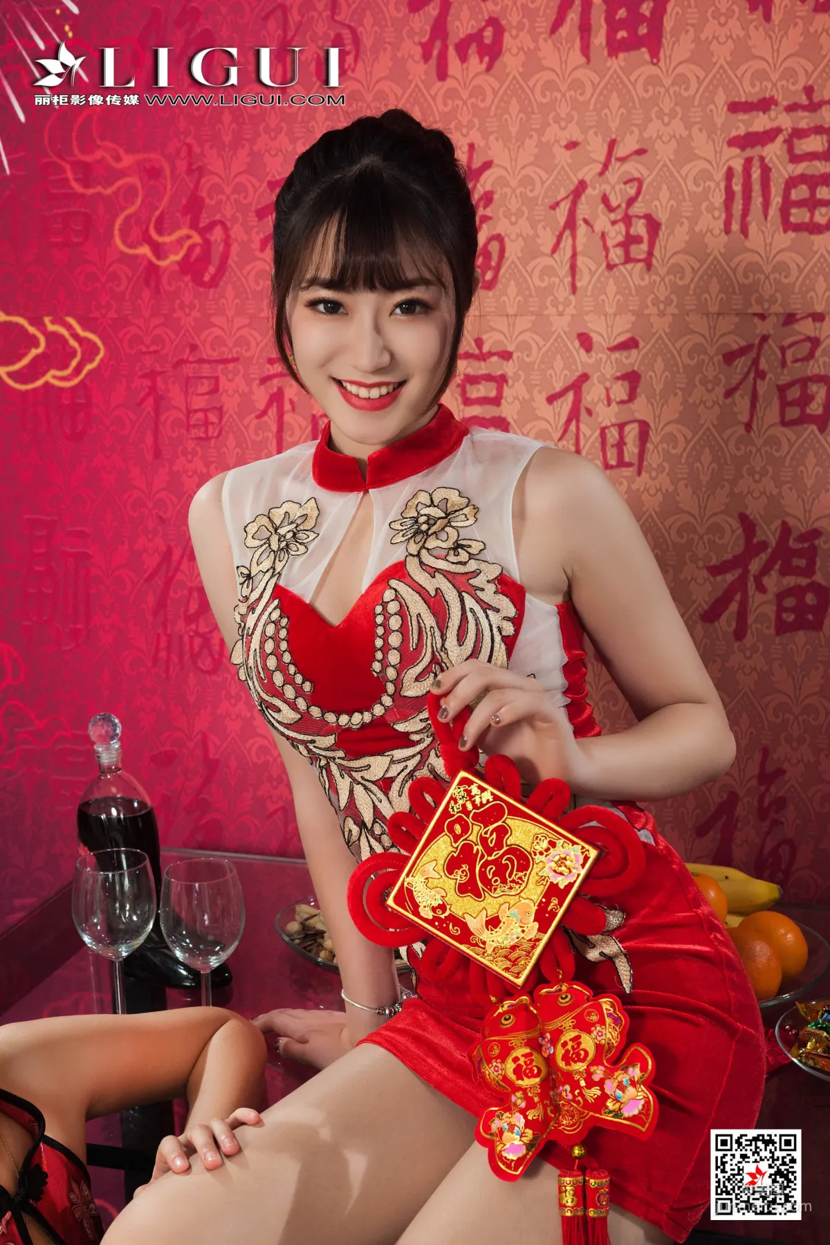Pan Pan & An Na, Qipao Sisters Celebrate the New Year [Ligui] Photo Set photo 14