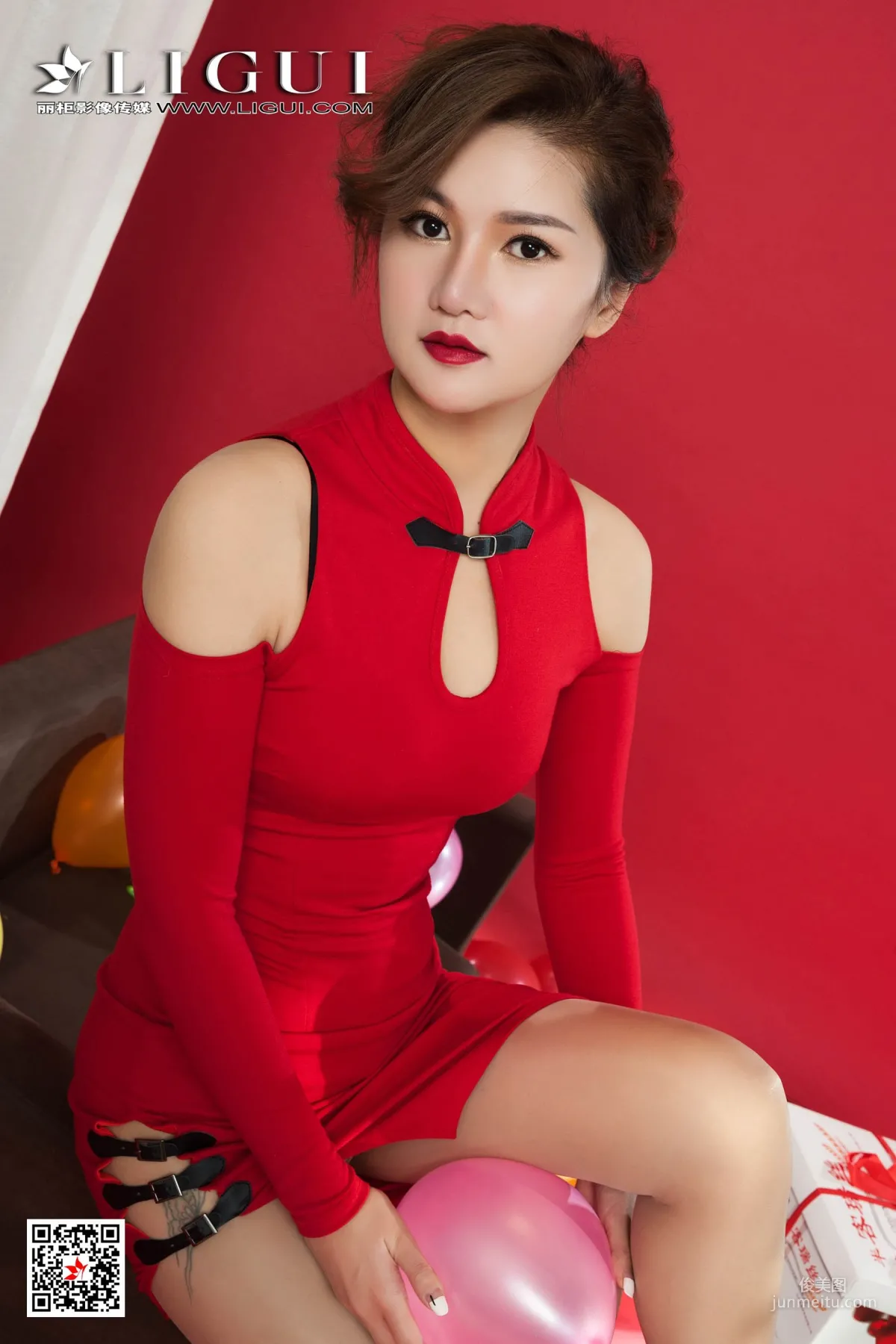 Model Wen Rui "Qipao Rope Art" [Ligui] Photo Set photo 4