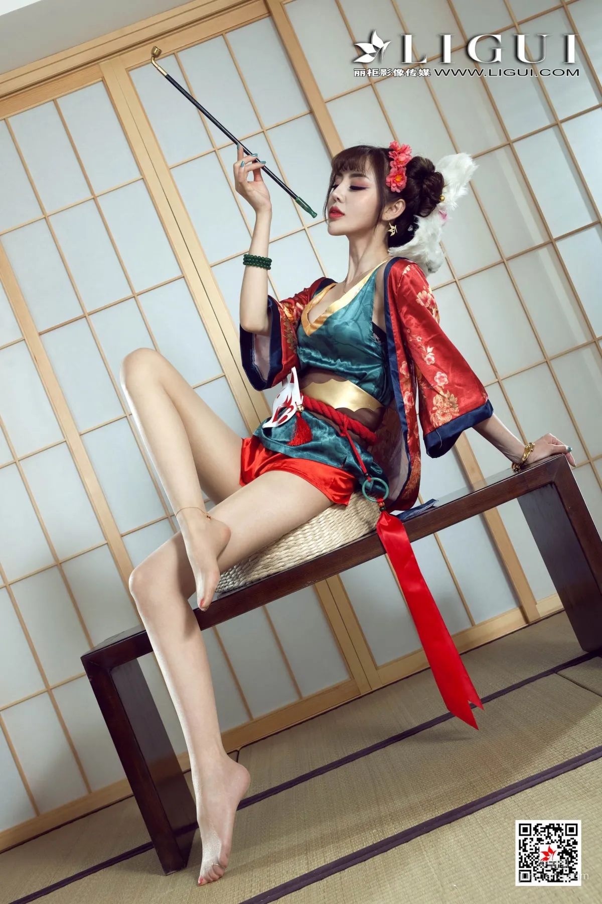 Model 凉儿《古典玉足》 [丽柜Ligui] 写真集14