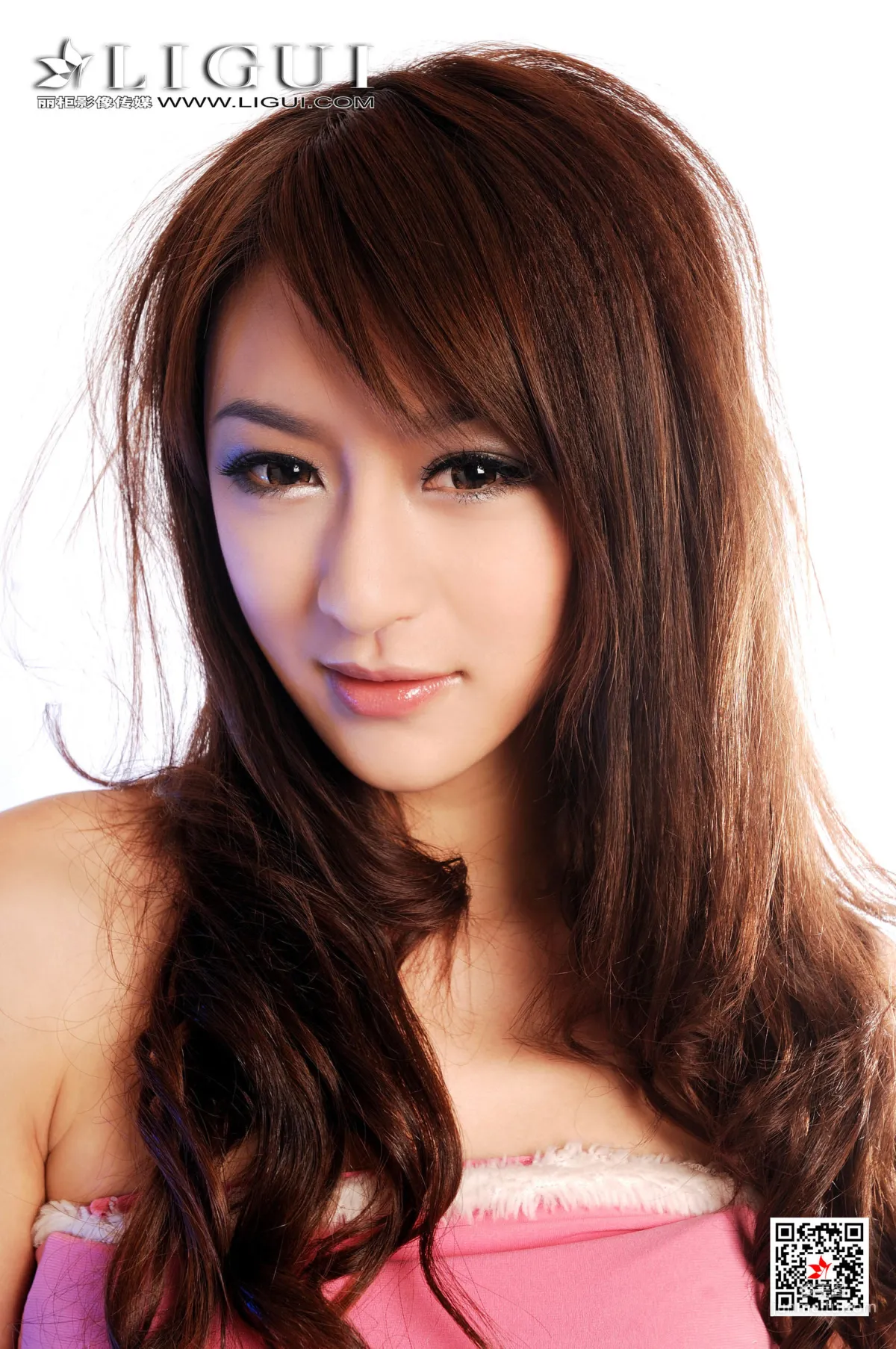 Model 饶微《粉红女郎》 [丽柜Ligui] 写真集3