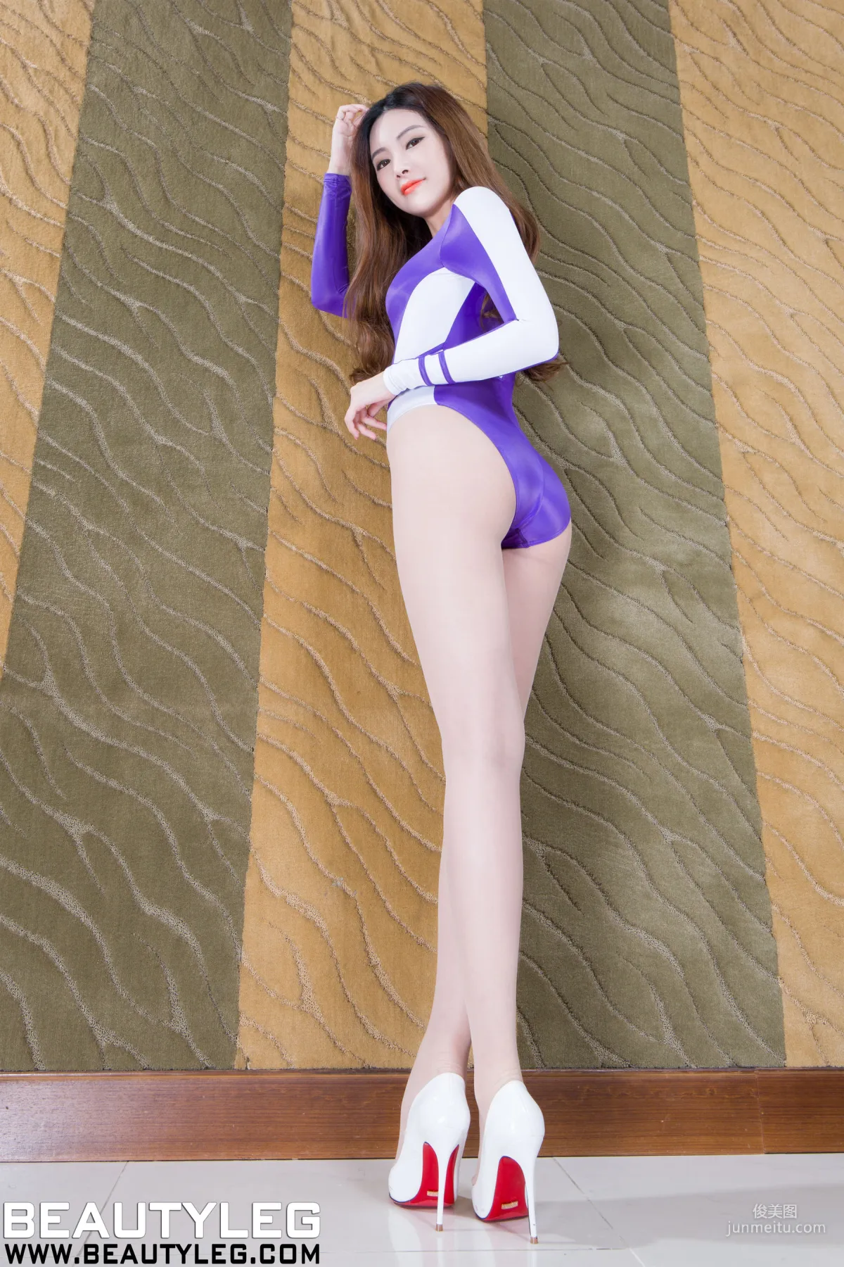 許維恩Sharon《制服絲襪美腿》 [Beautyleg] No.1887 寫真集 7