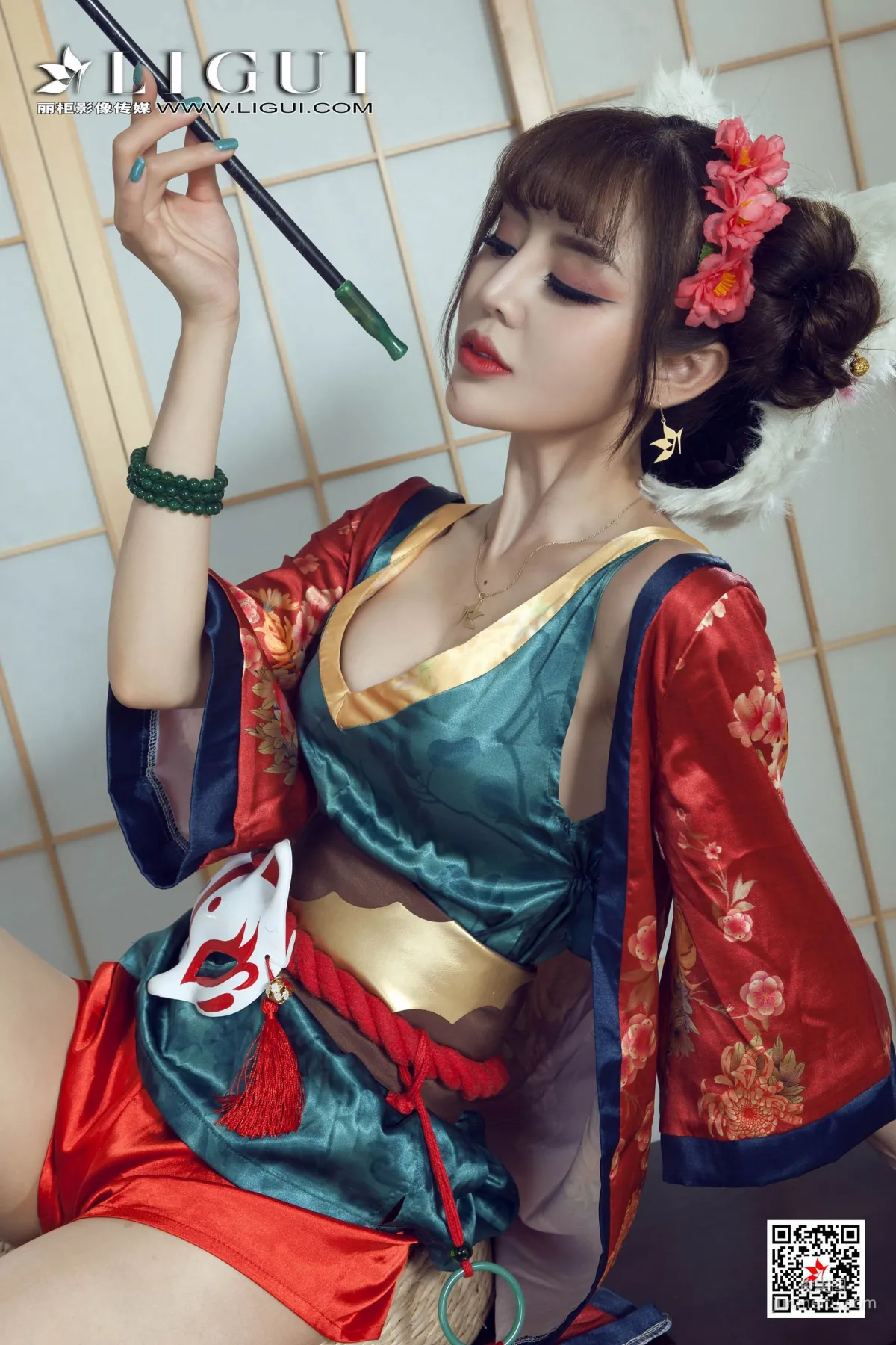 Model 凉儿《古典玉足》 [丽柜Ligui] 写真集21