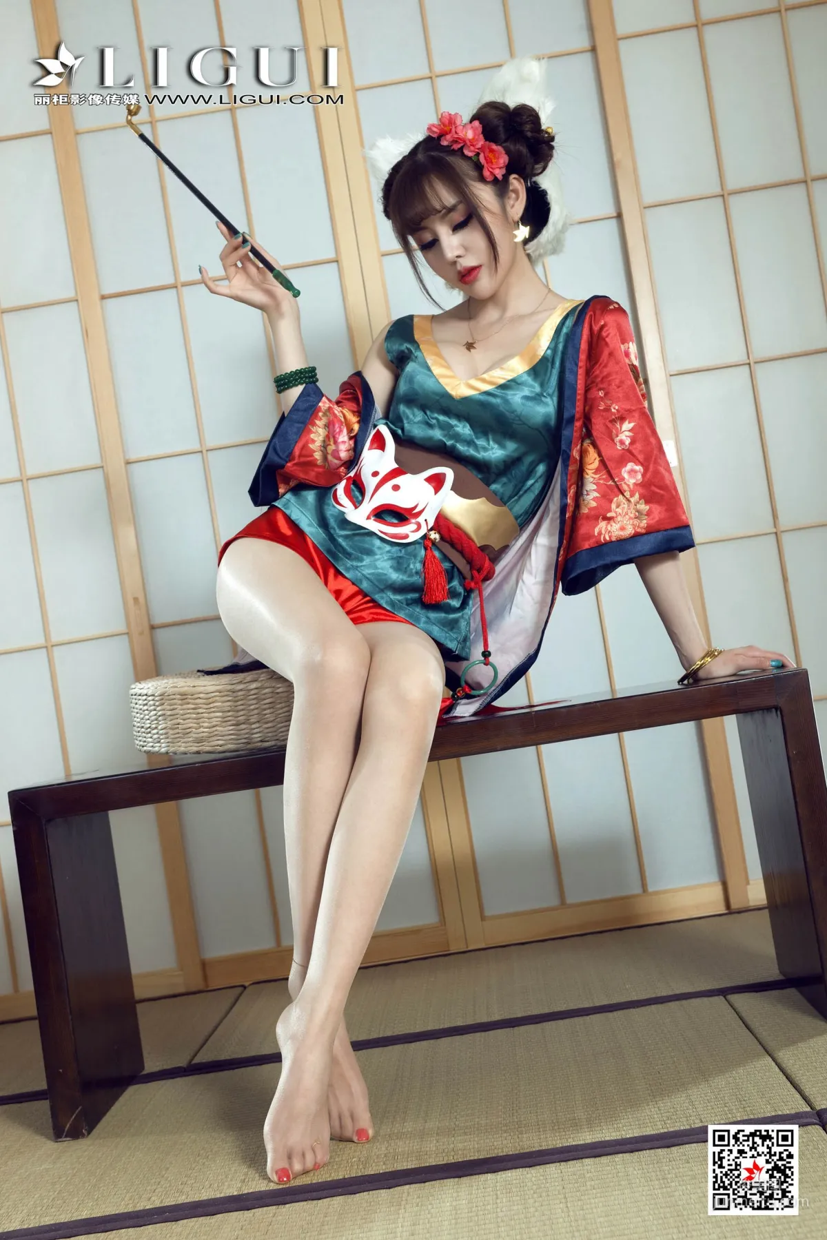 Model 凉儿《古典玉足》 [丽柜Ligui] 写真集5