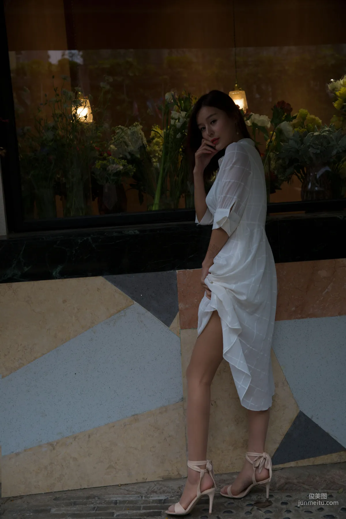 [GIRLISS] ROSI Under the Skirt of the Cool Ice Winter Photo Set photo 29
